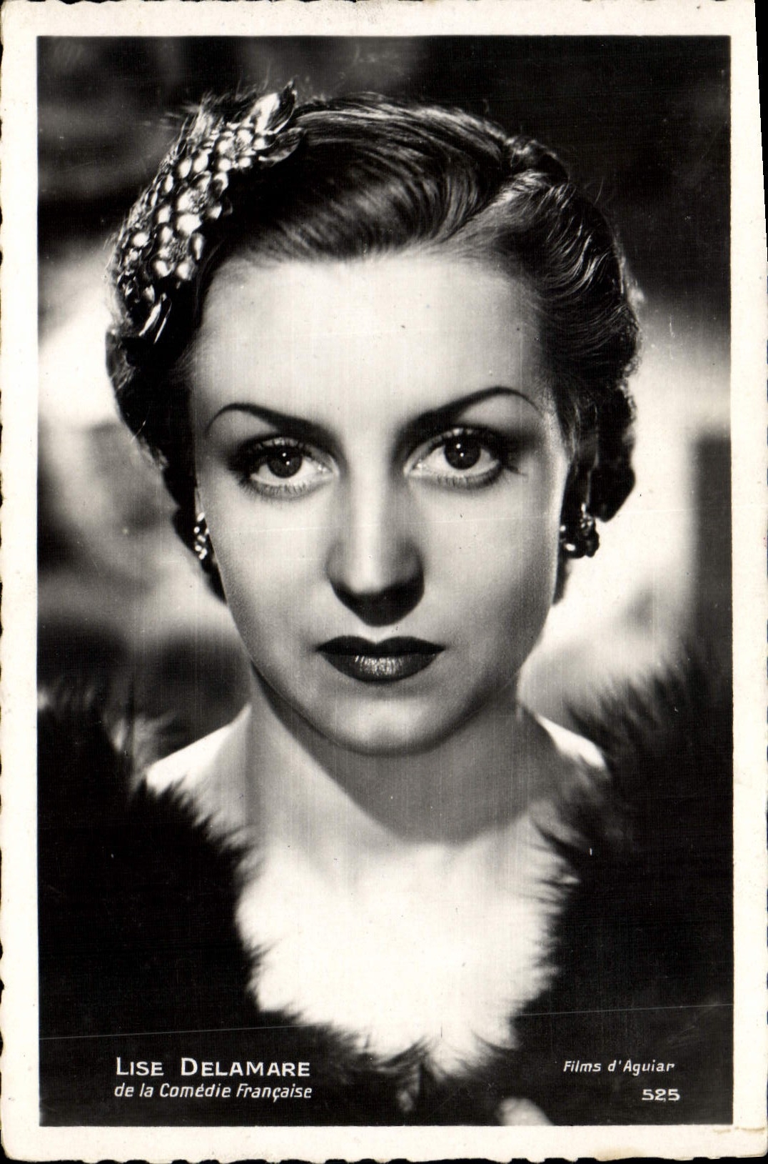 Modern Postcard Cinema Reads Delamare of the French Comedy