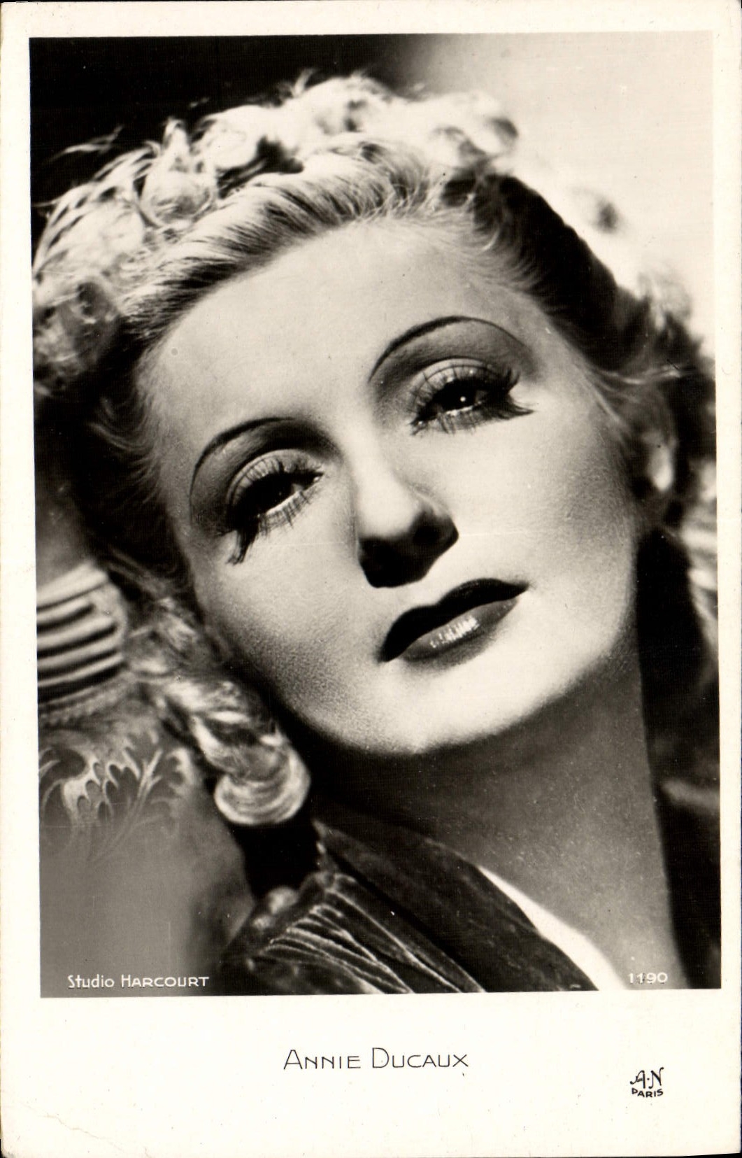 CPM Cinema Annie Ducaux 