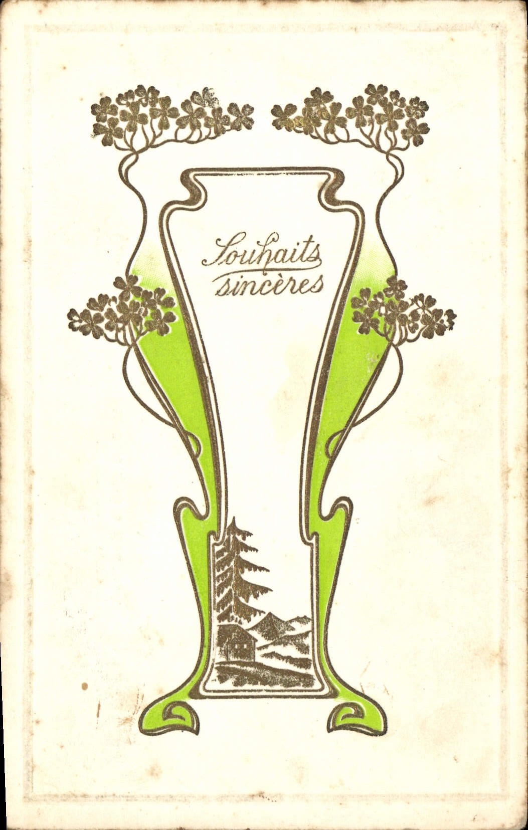 CPA Fantaisie Fleurs 