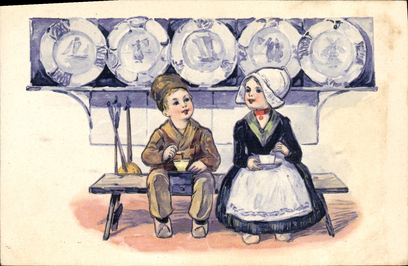 CPA Fantaisie Enfants 