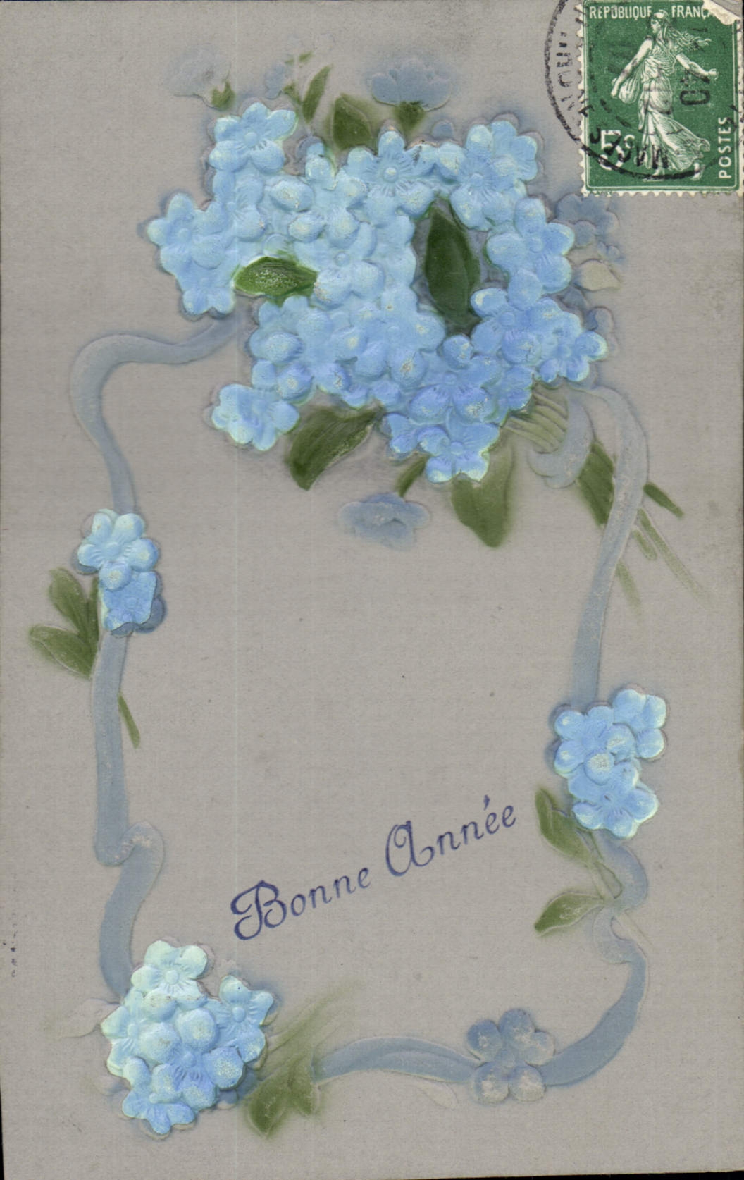 CPA Fantaisie Fleurs 