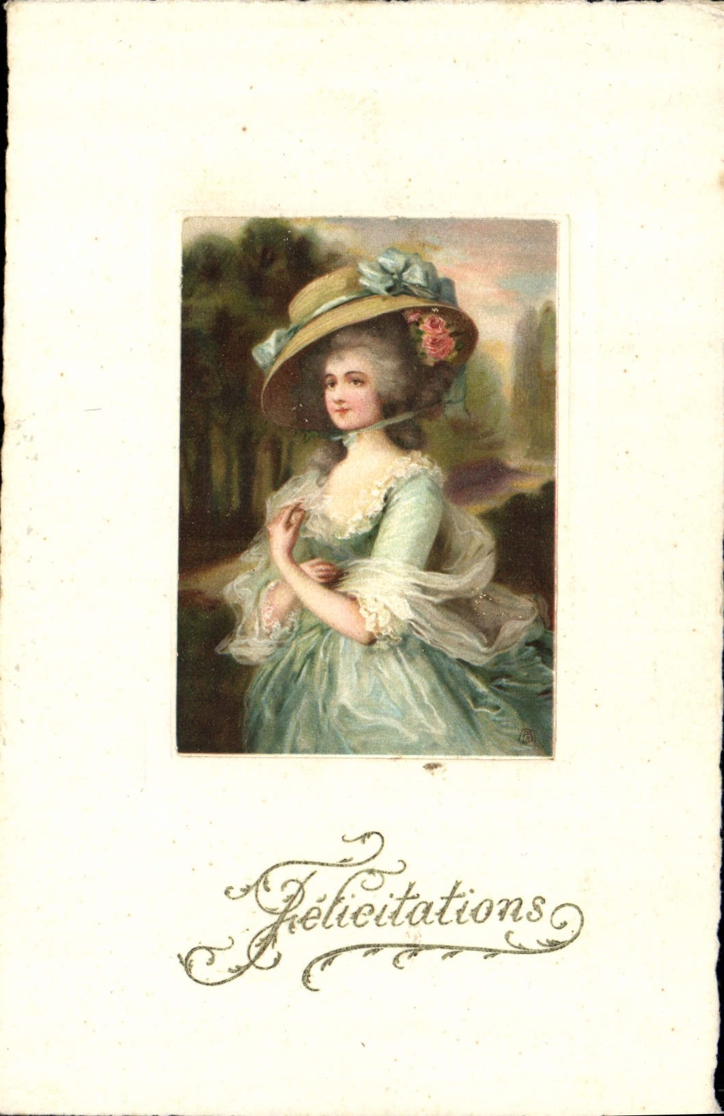 CPA Fantaisie Illustrateur Femme 