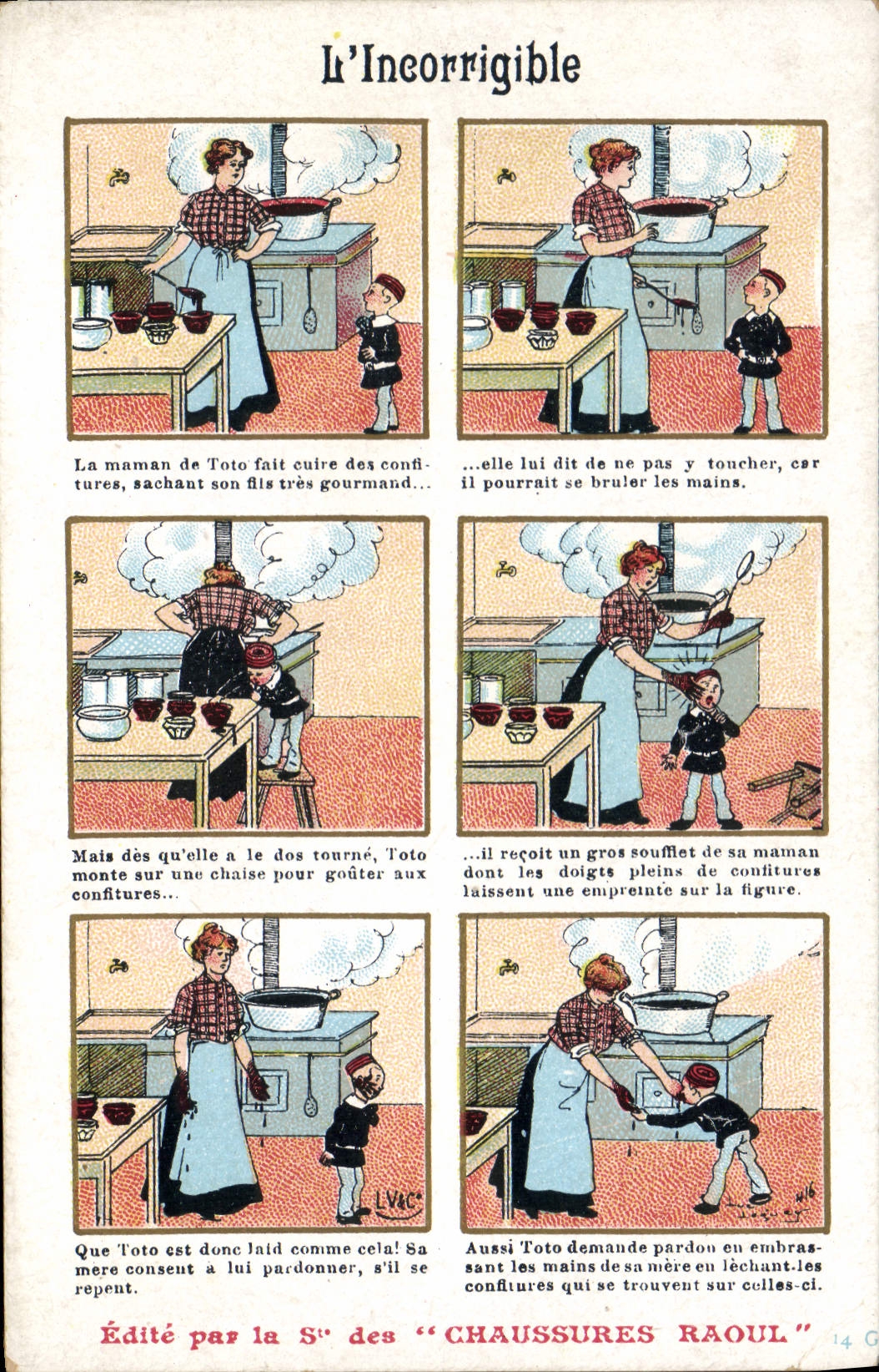 CPA Fantaisie Illustrateur L'incorrigible Chaussures Raoul 