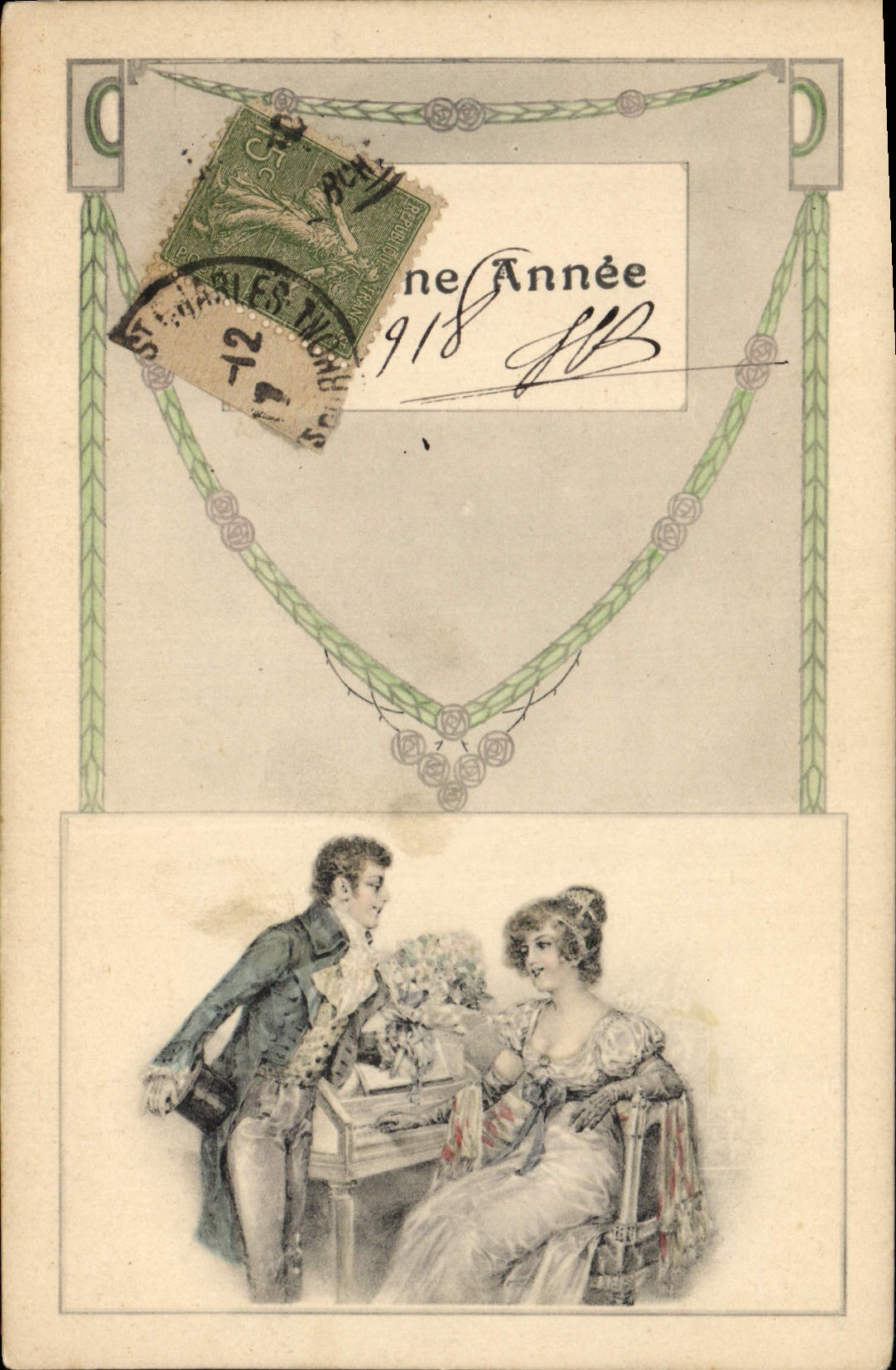 CPA Fantaisie Illustrateur Femme 