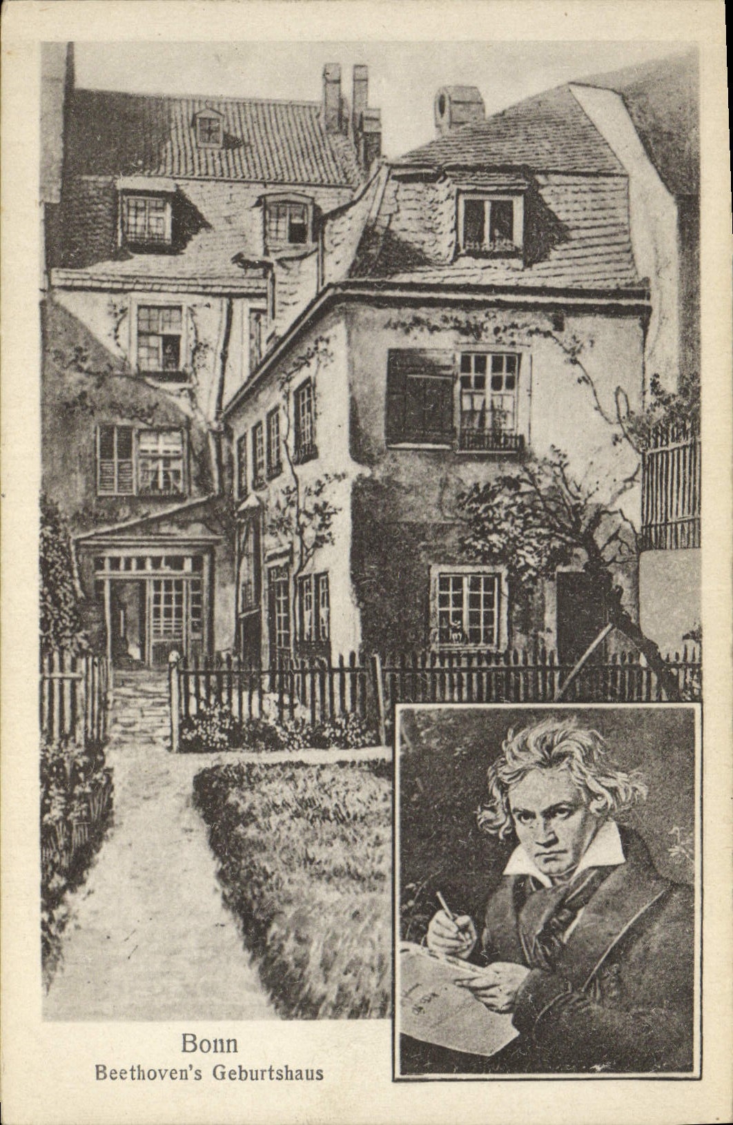 Postal Bonn Beethoven' s Geburtshaus