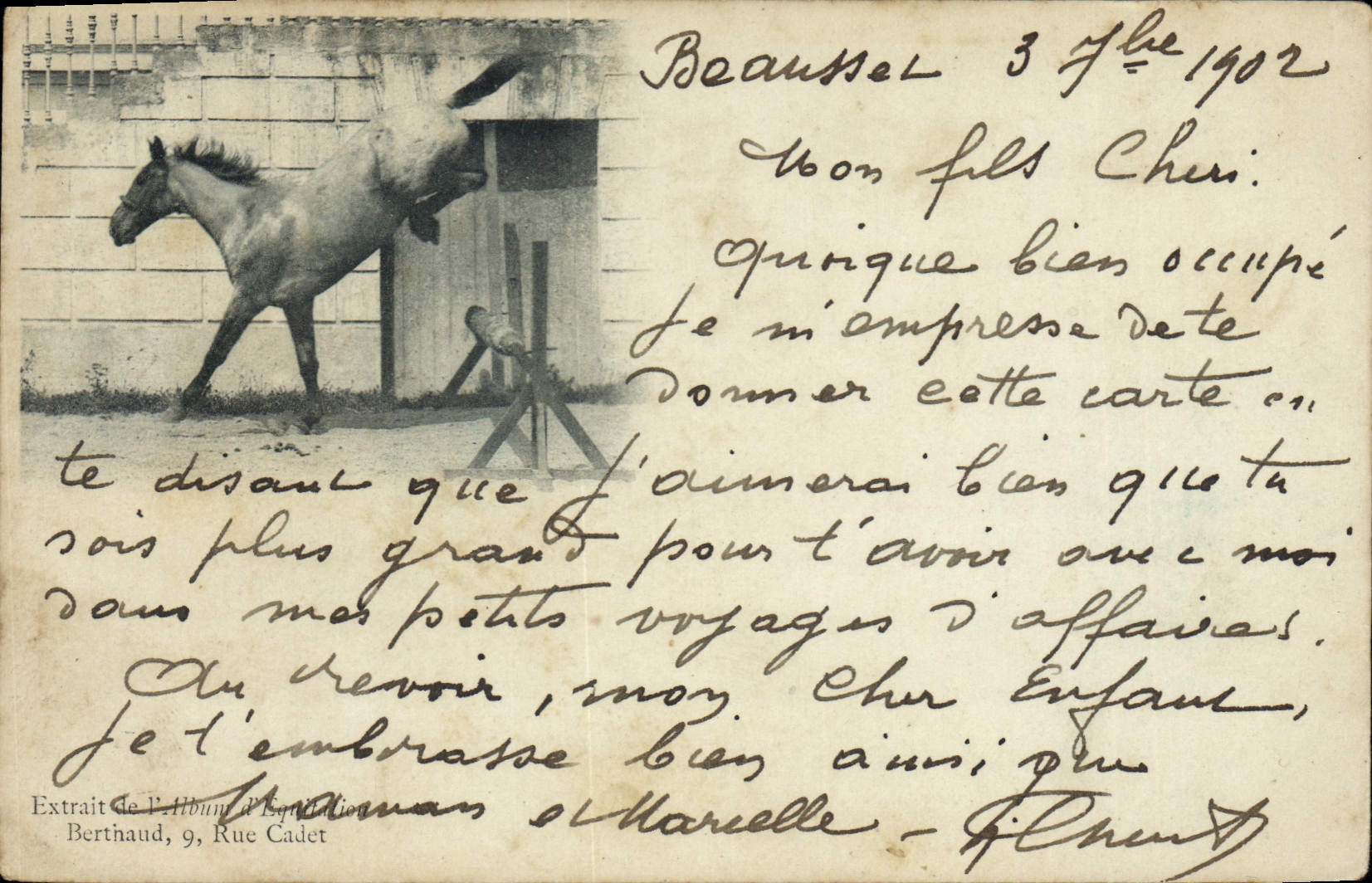 CPA Cheval Equitation Hippisme 