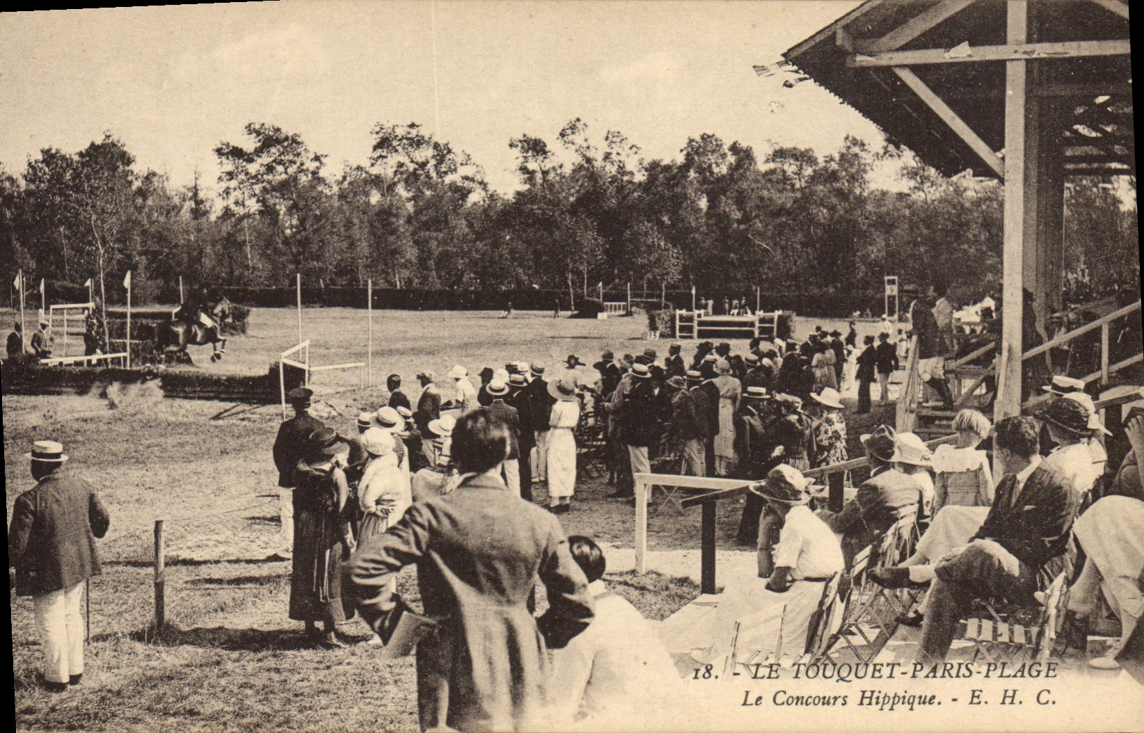 CPA Cheval Equitation Hippisme Le Touquet Paris Plage Le concours hippique TOP