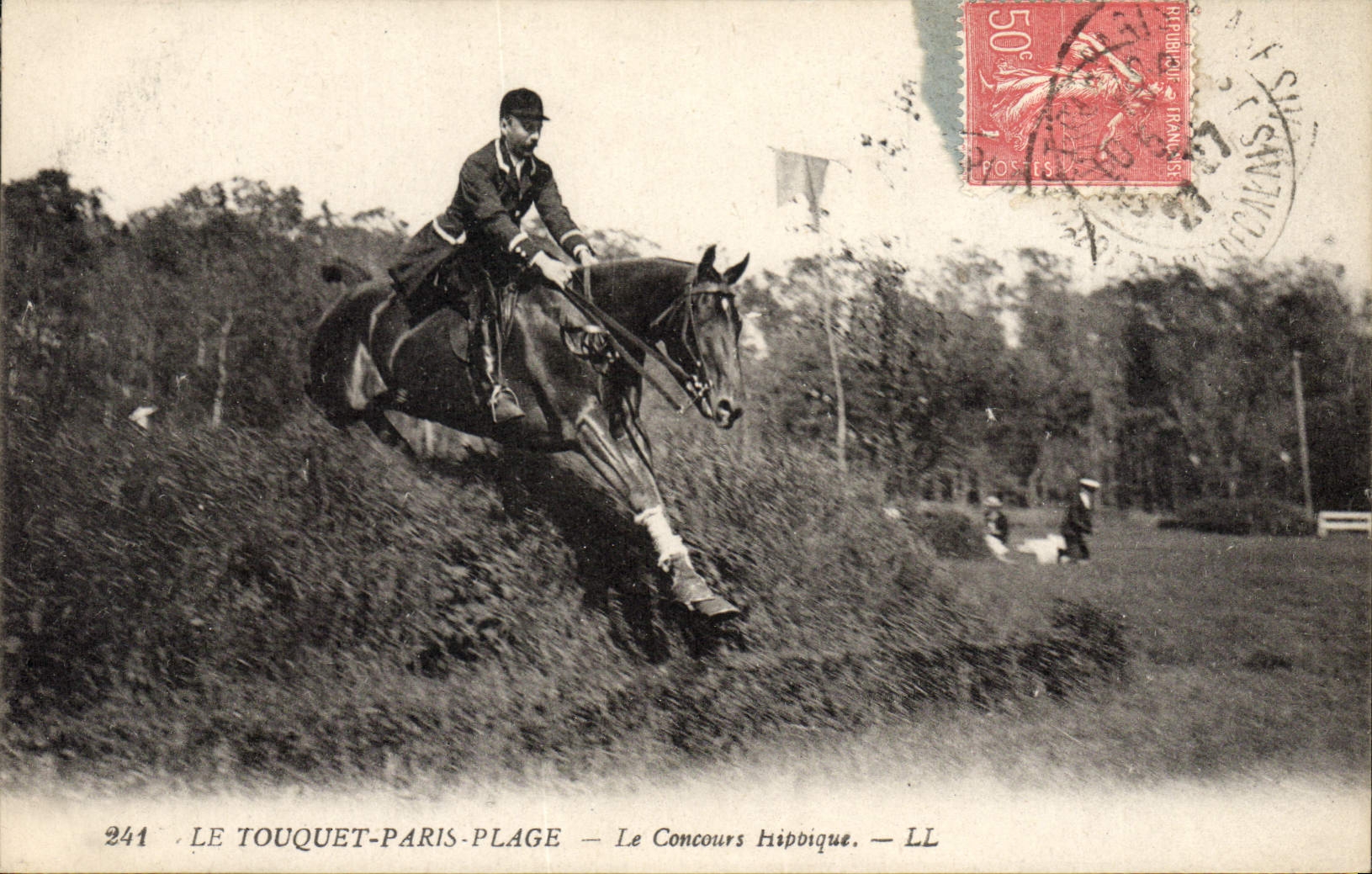 CPA Cheval Equitation Hippisme Le Touquet Paris Plage Le concours hippique