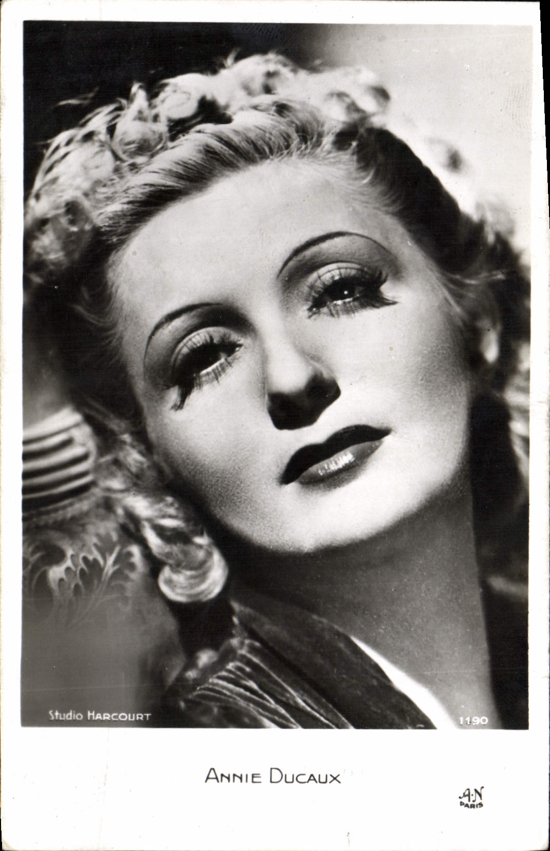 CPM Cinema Annie Ducaux 