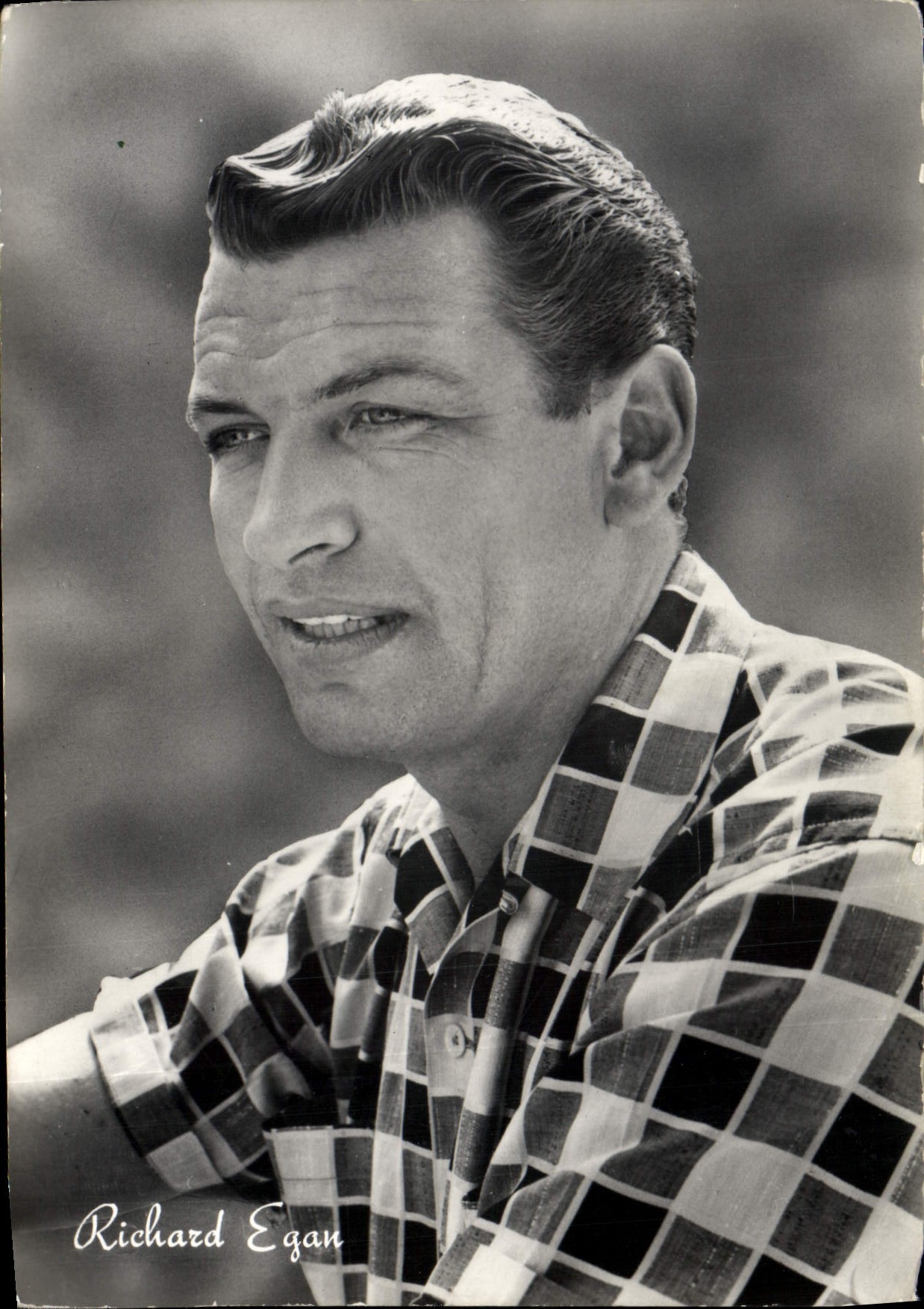 Postal Cine Richard Egan