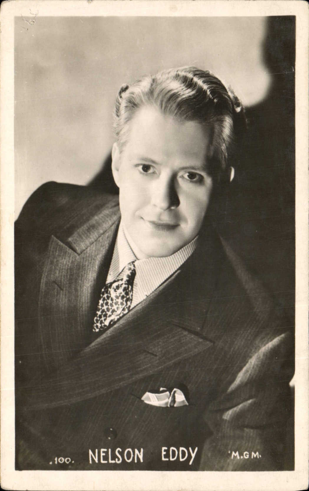Postal Cine Nelson Eddy