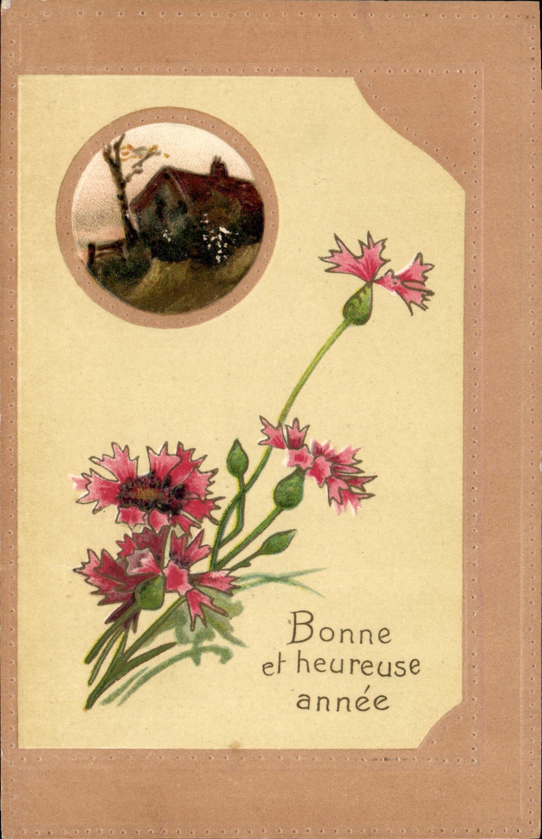 CPA Fantaisie Fleurs 