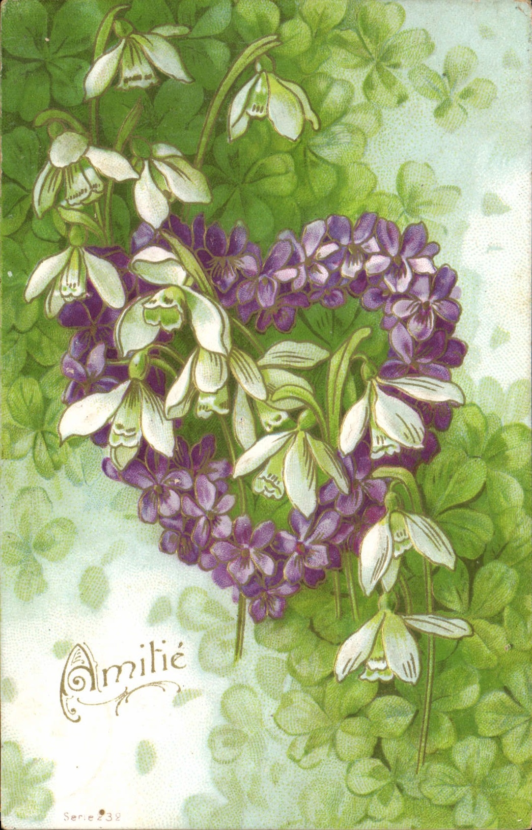 CPA Fantaisie Fleurs 