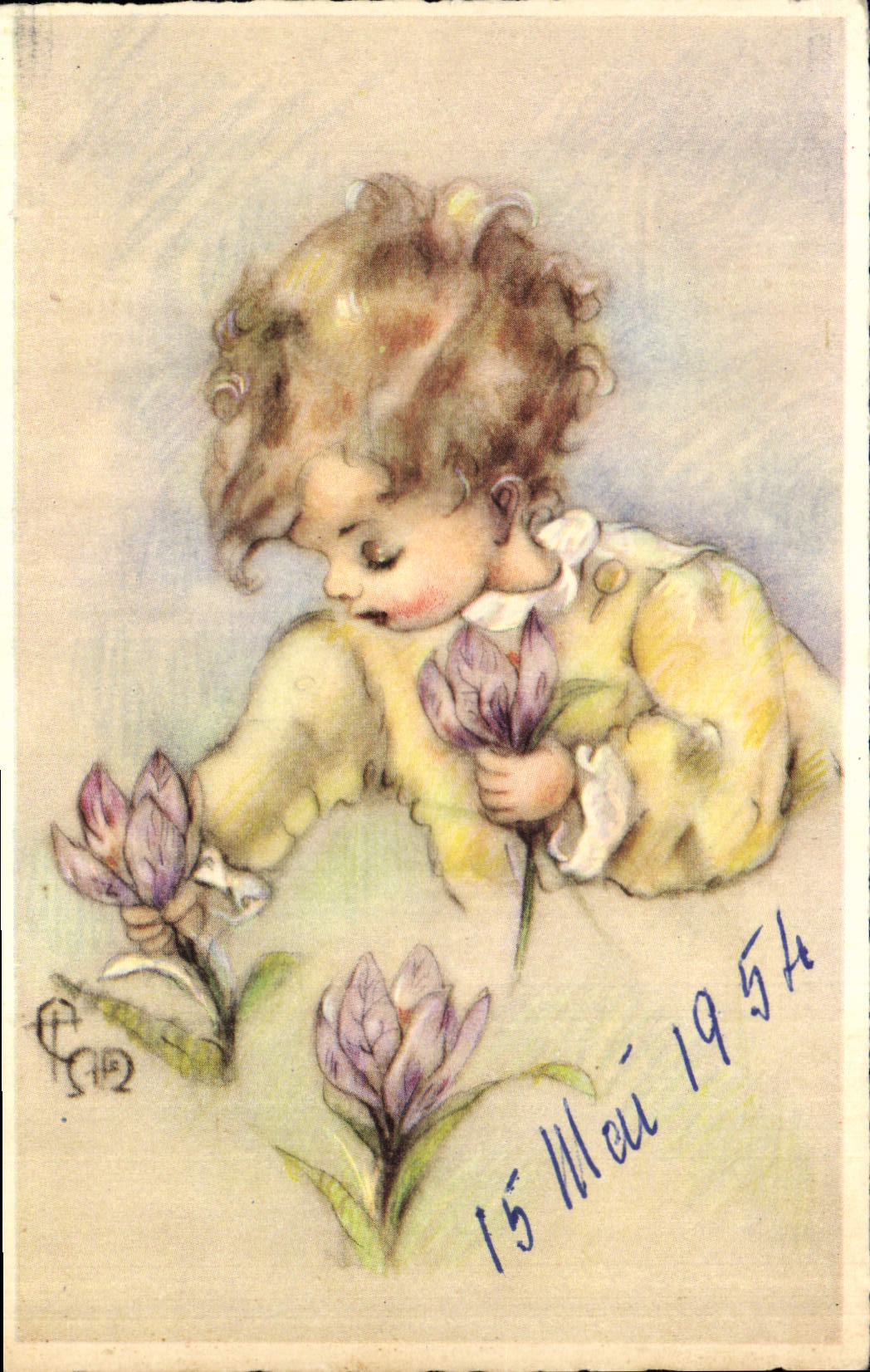 CPA Fantaisie Illustrateur Enfant 