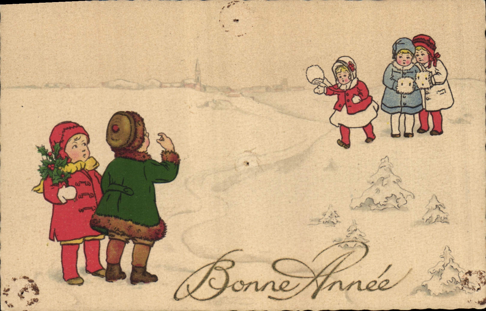 CPA Fantaisie Illustrateur Enfants 