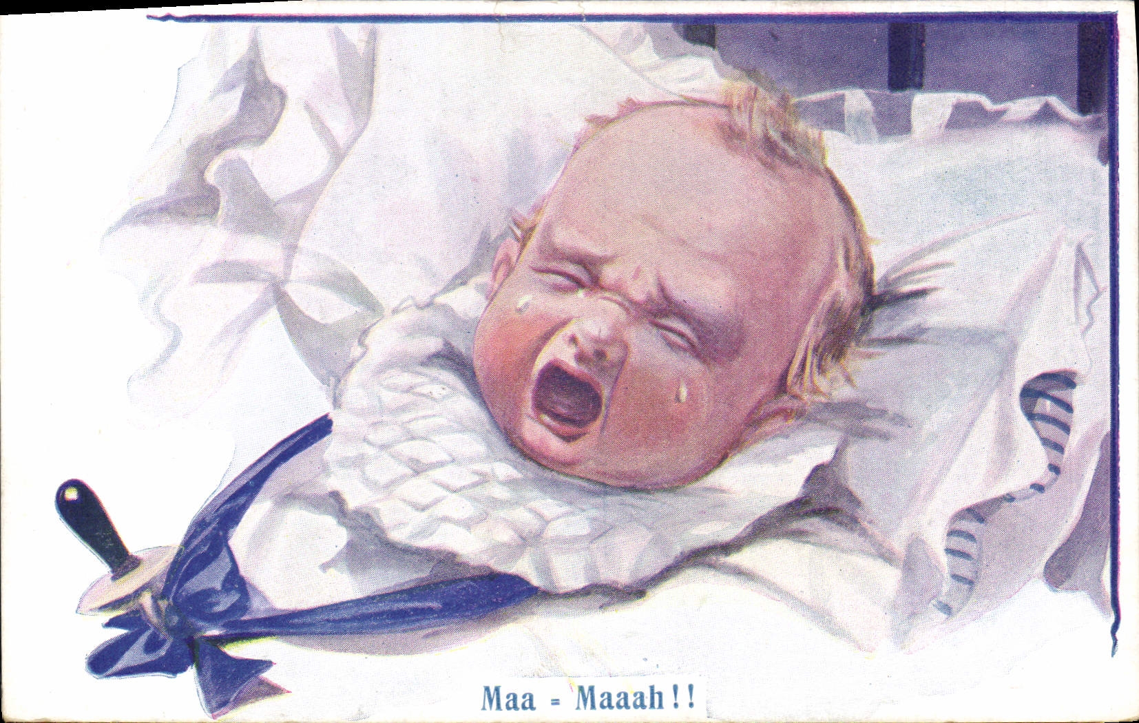 CPA Fantaisie Illustrateur Enfant Bebe