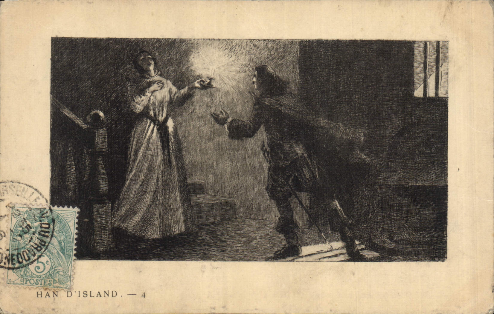 CPA Fantaisie Illustrateur Han d'Island 