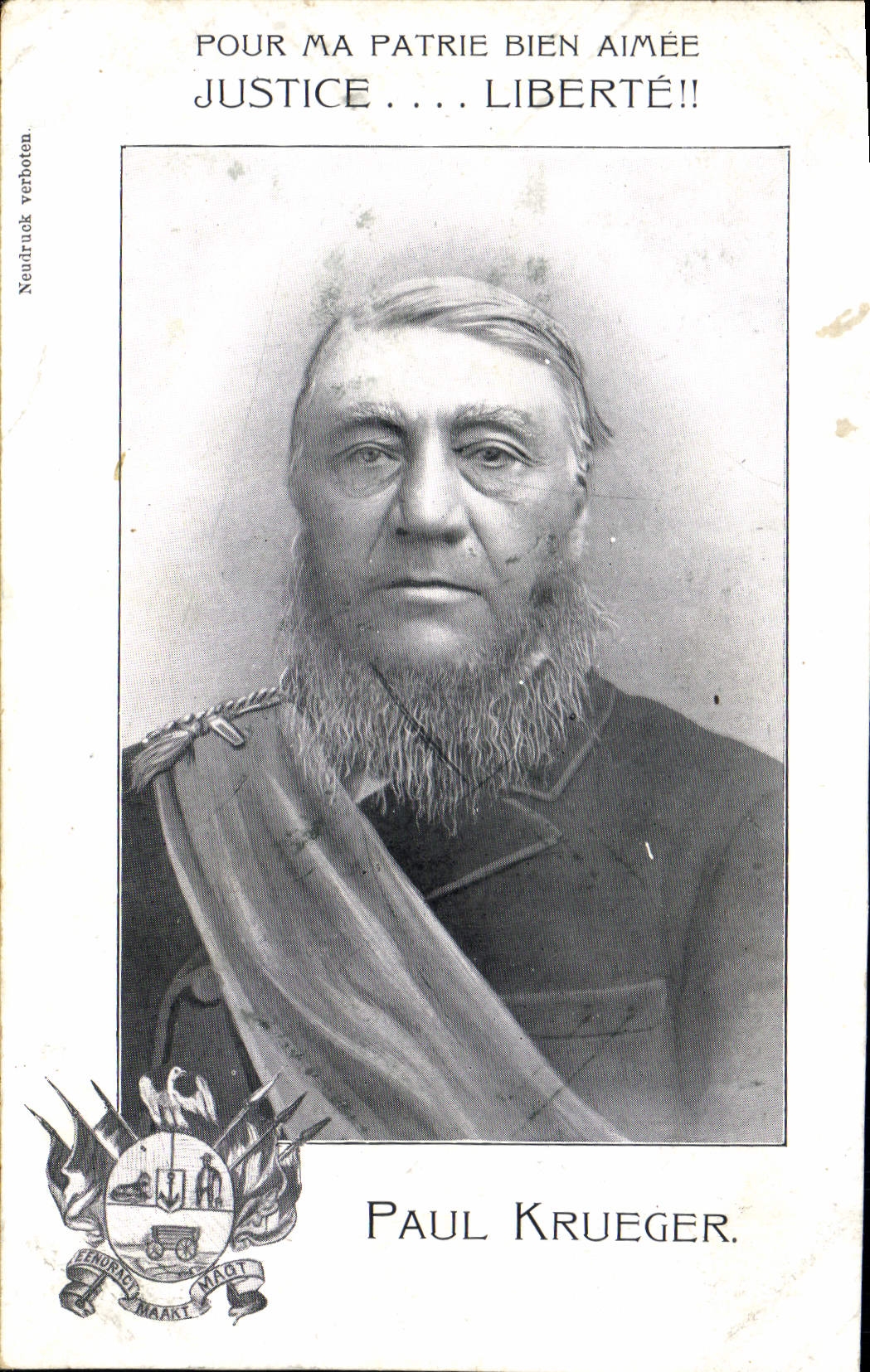 Vintage Postcard Paul Krueger