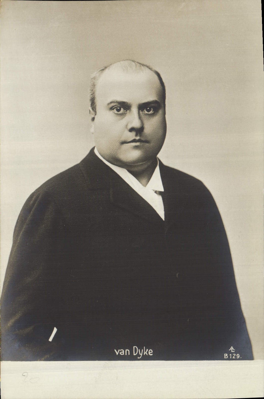 Vintage Postcard Van Dyke