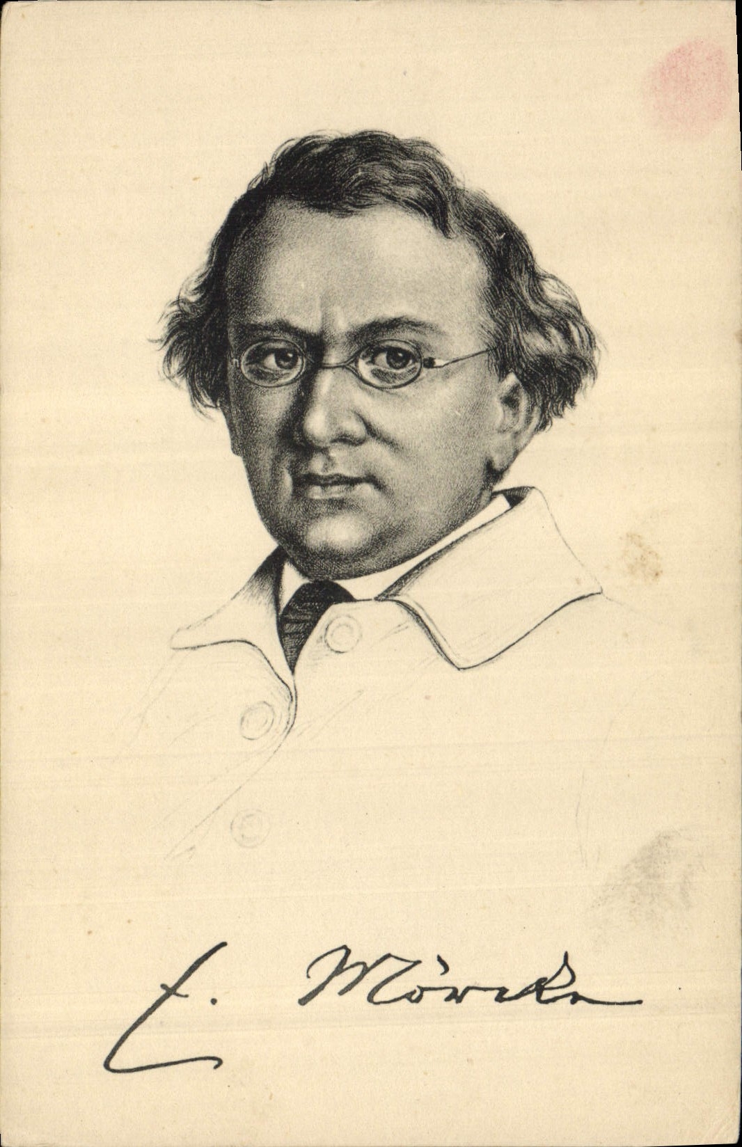 Vintage Postcard Eduard Moricke