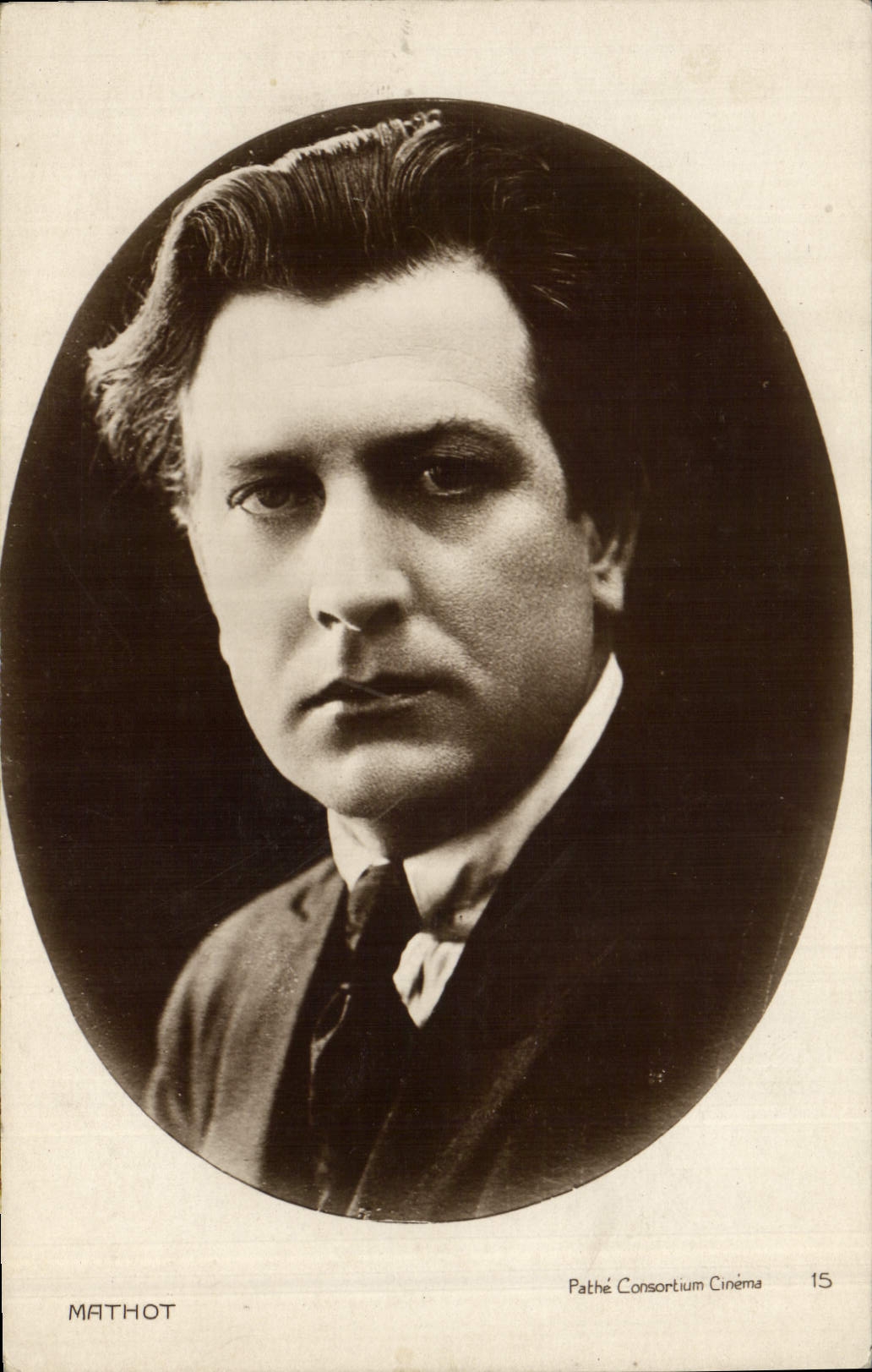 Vintage Postcard Mathot