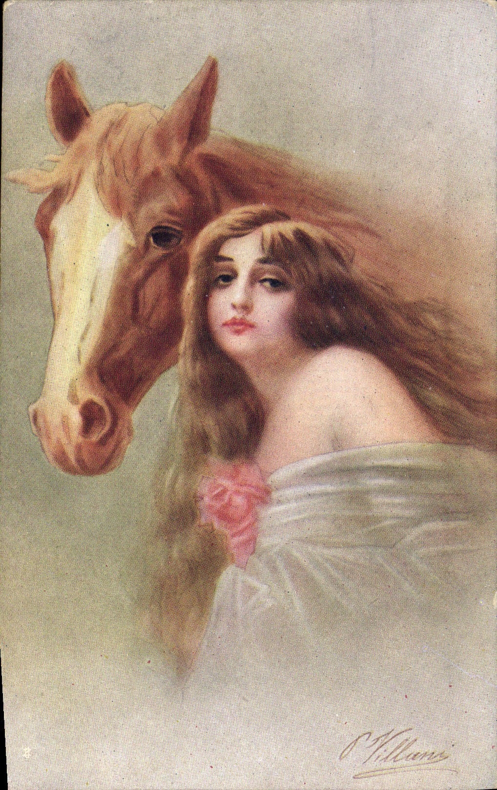 CPA Hippisme Equitation Femme 