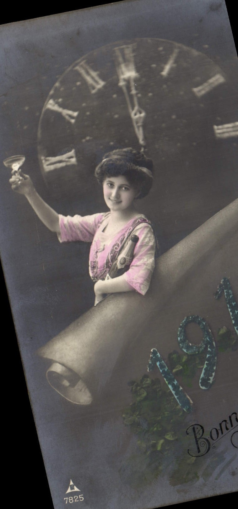 Vintage Postcard Fantasy Woman Year 1913