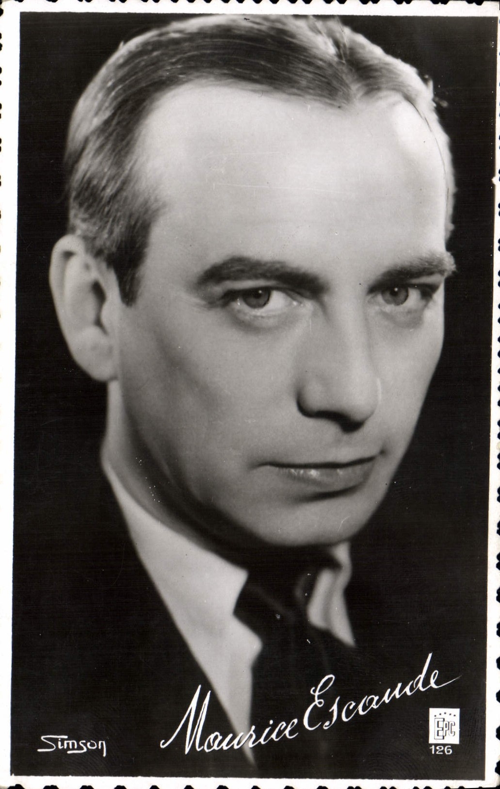 CPM Cinema Maurice Escande 