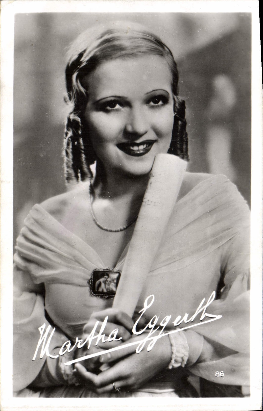 Postal Cine Martha Eggerth