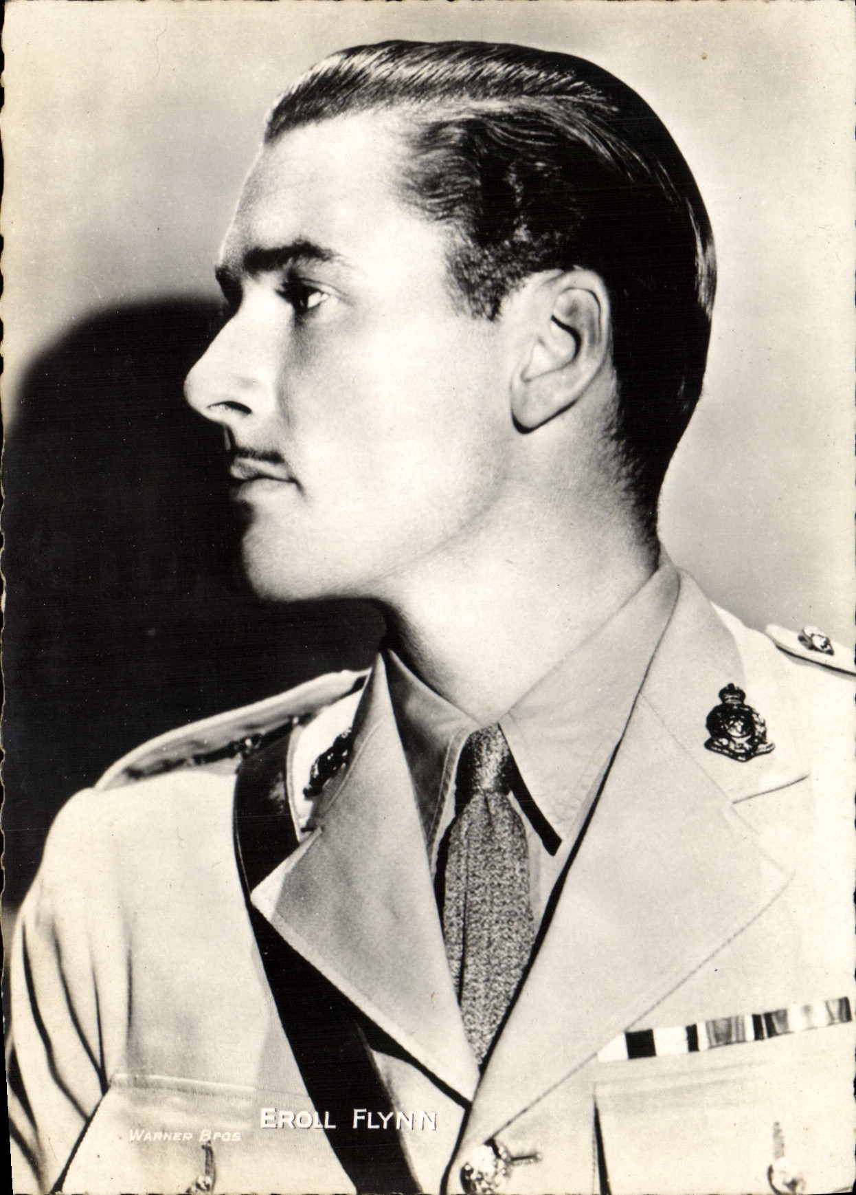 Postal Cine Eroll Flynn