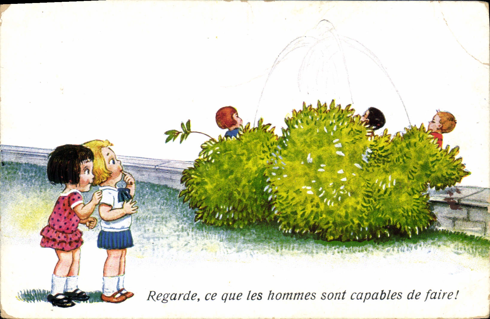 CPA Fantaisie Enfants 