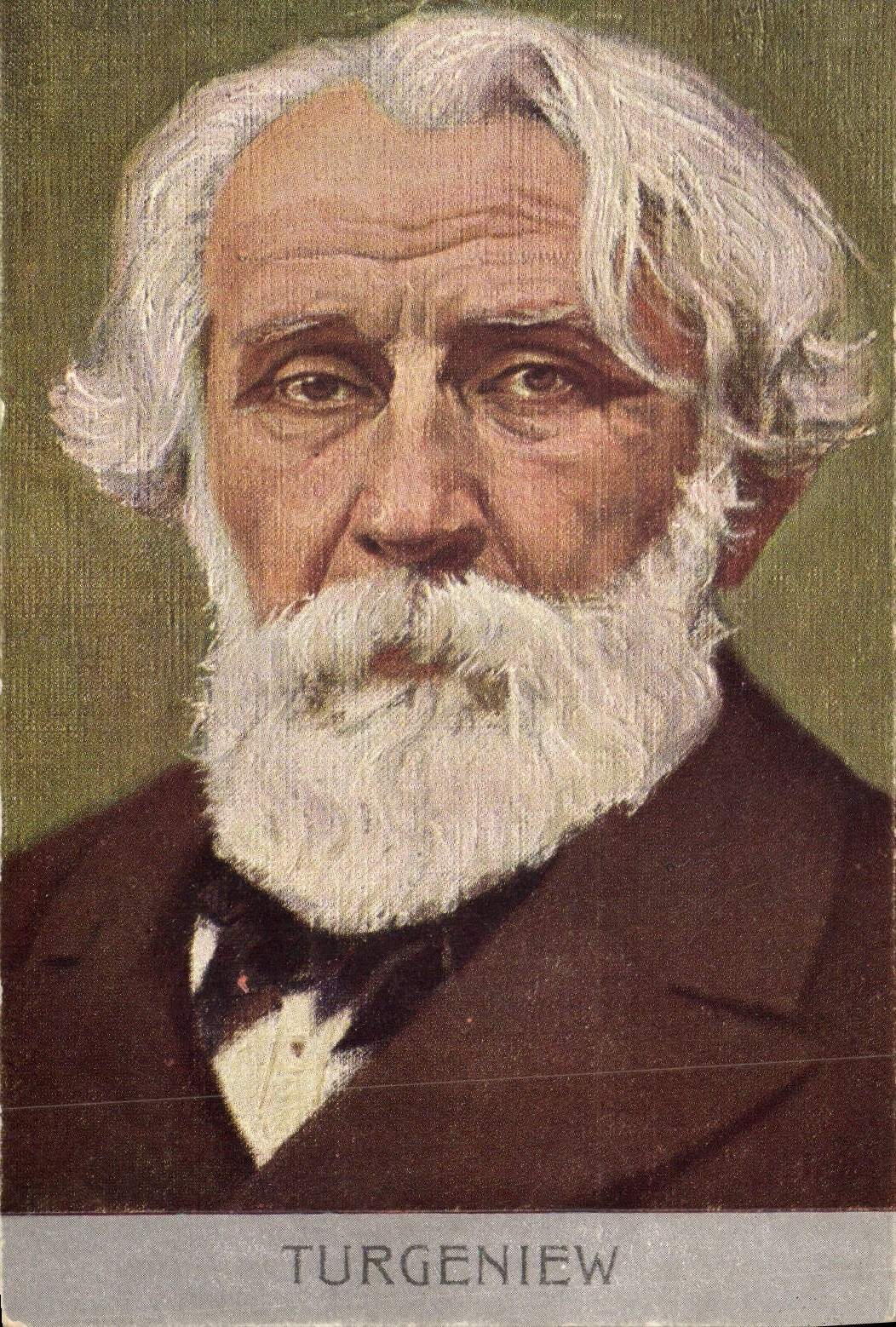 Vintage Postcard Turgeniew