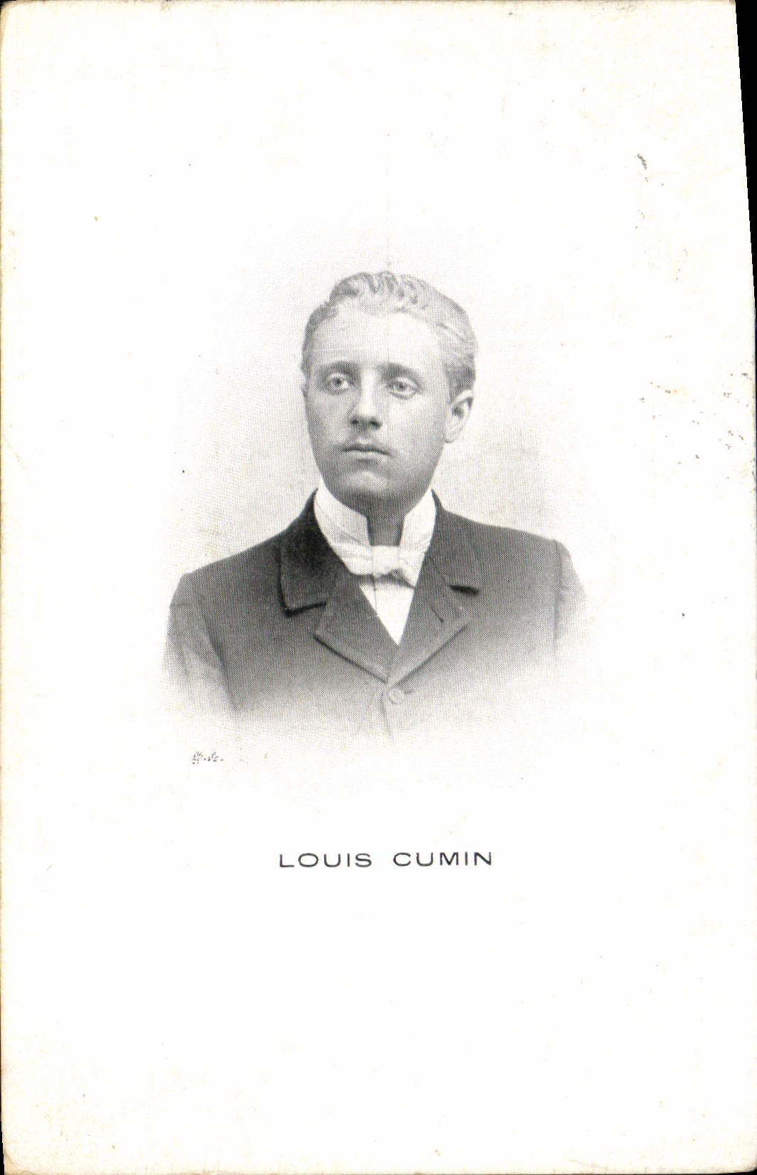 Vintage Postcard Louis cumin