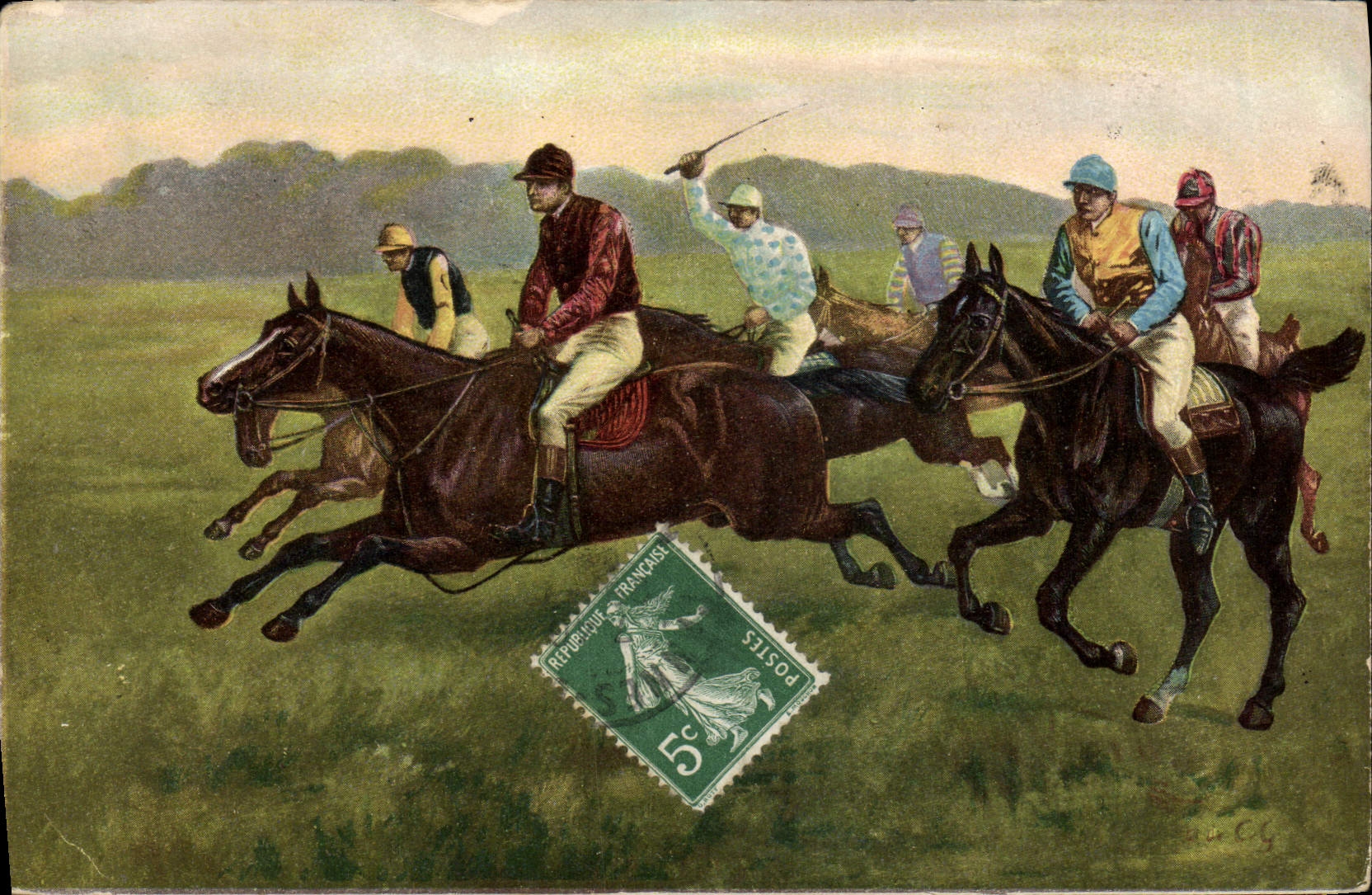 CPA Equitation Hippisme Cheval 