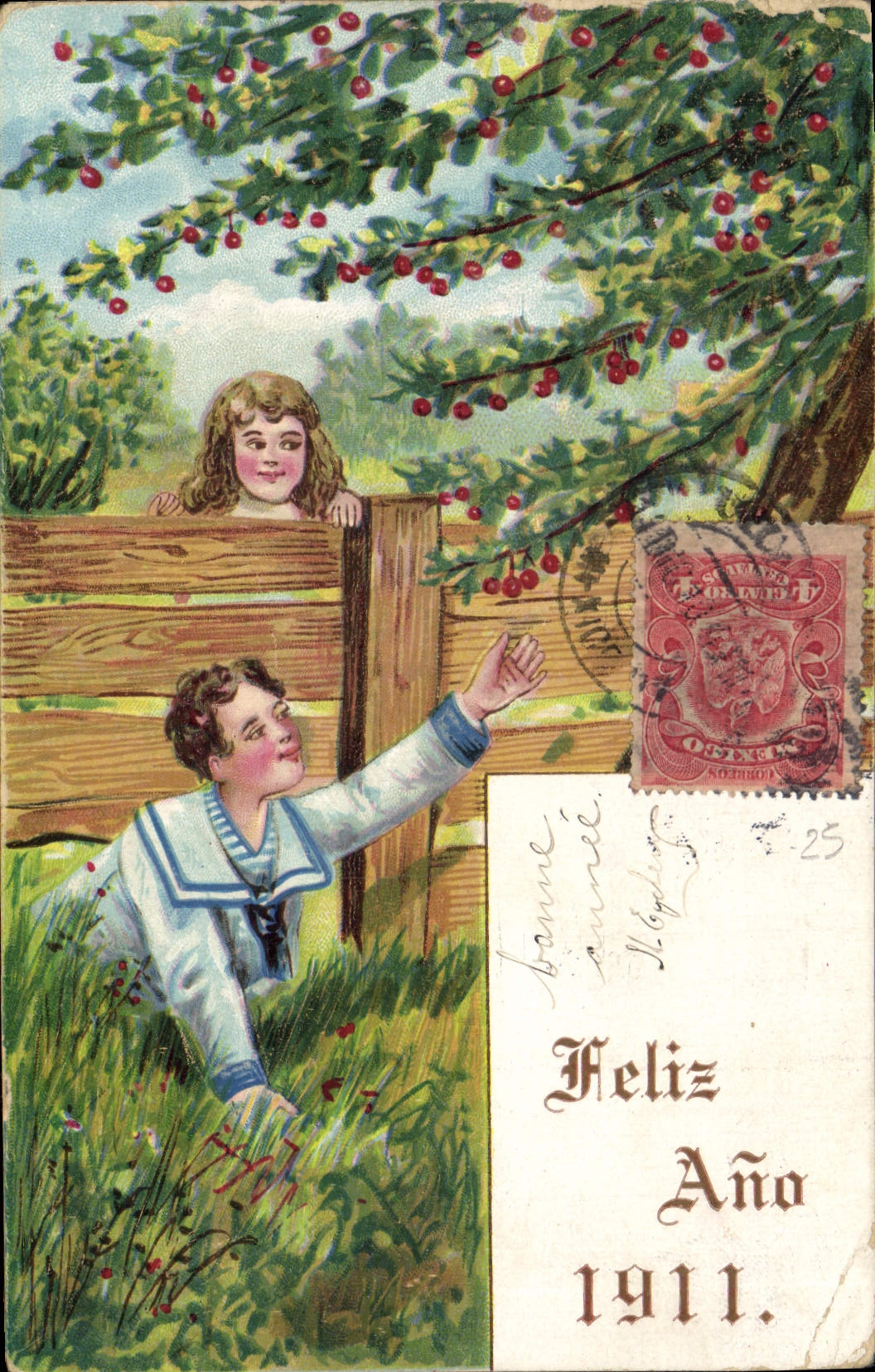 CPA Fantaisie Annee 1911 Enfants 