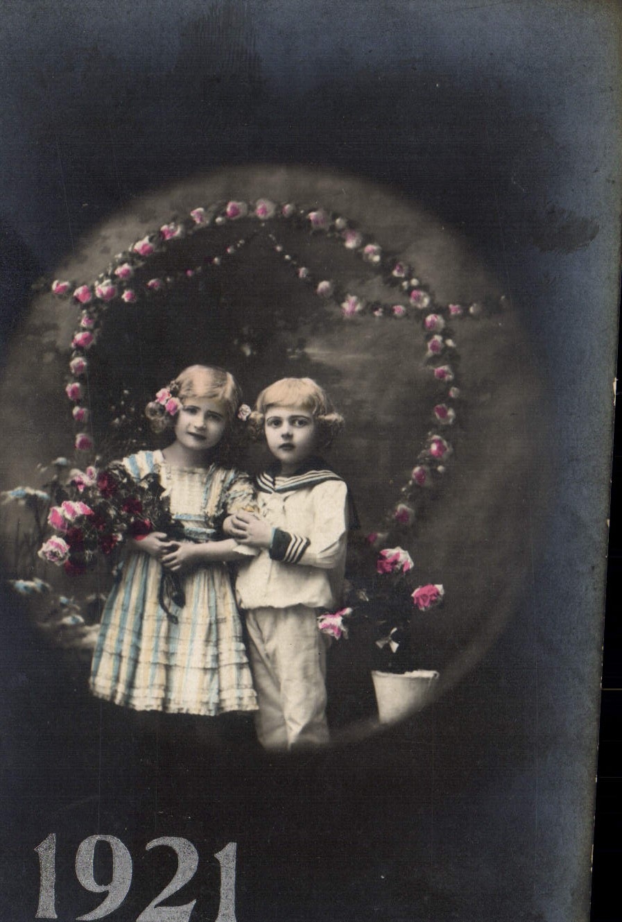 CPA Fantaisie Annee 1921 Enfants 