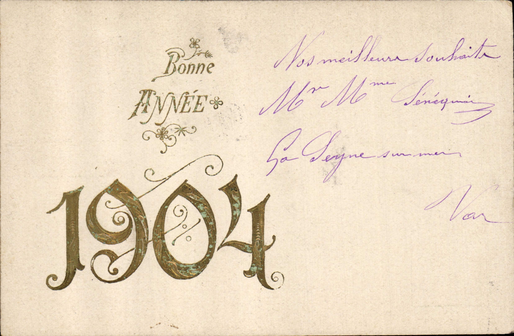 Vintage Postcard Fantasy Year 1904