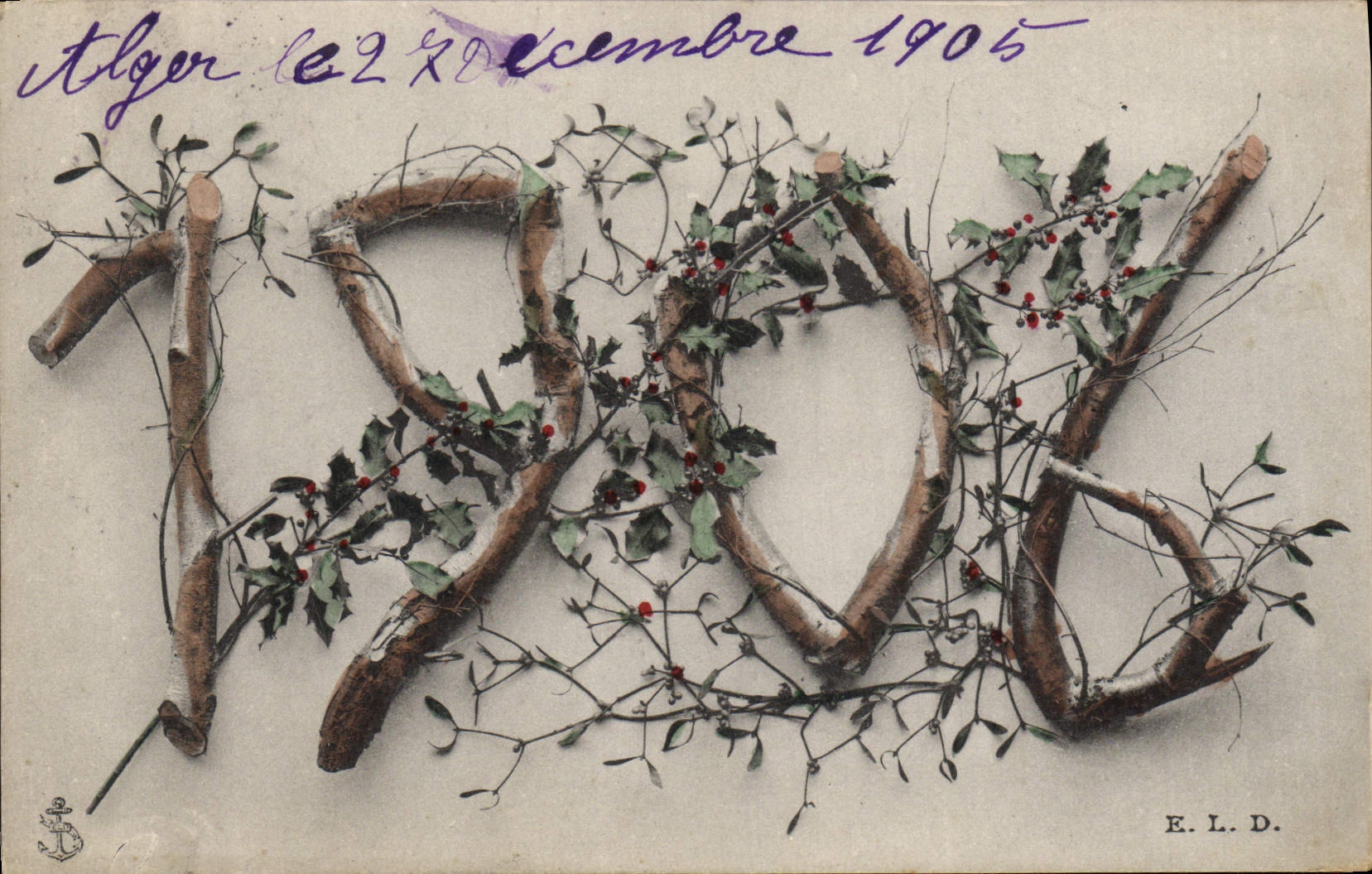 CPA Fantaisie Annee 1906 