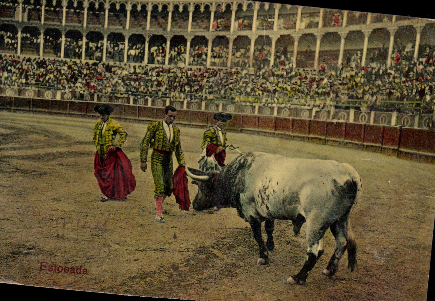 CPA Corrida Course de Taureaux Estocada 