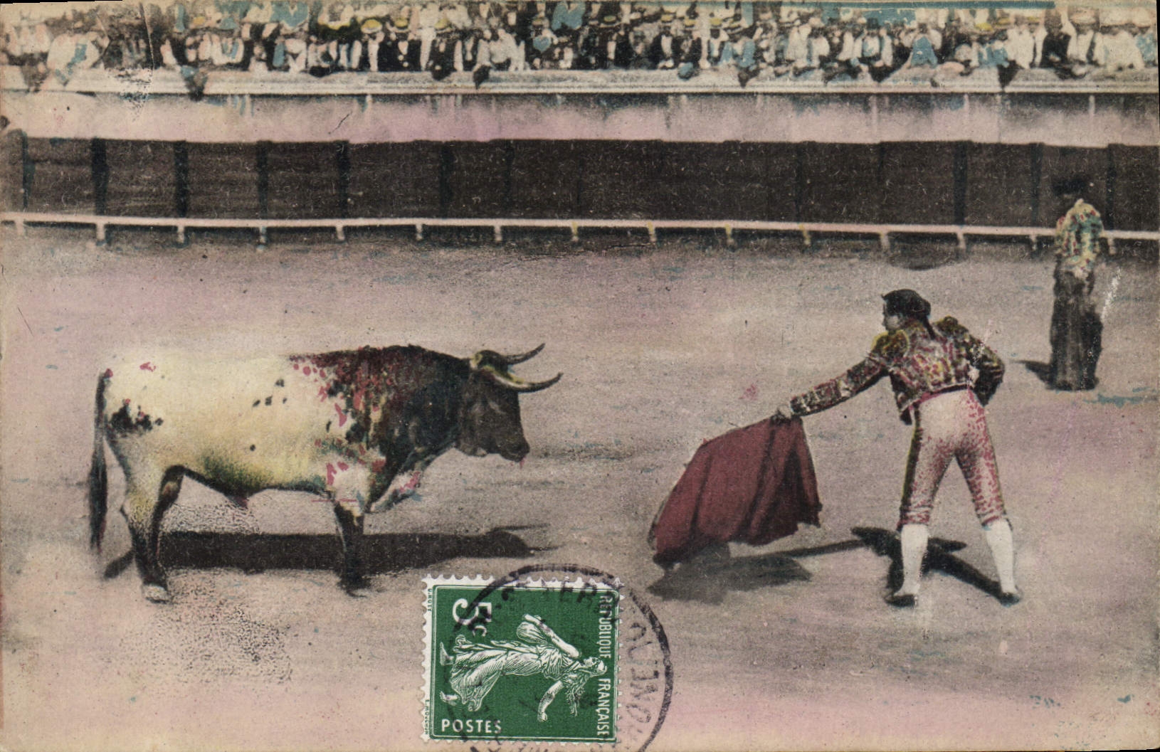 CPA Corrida Course de Taureaux 