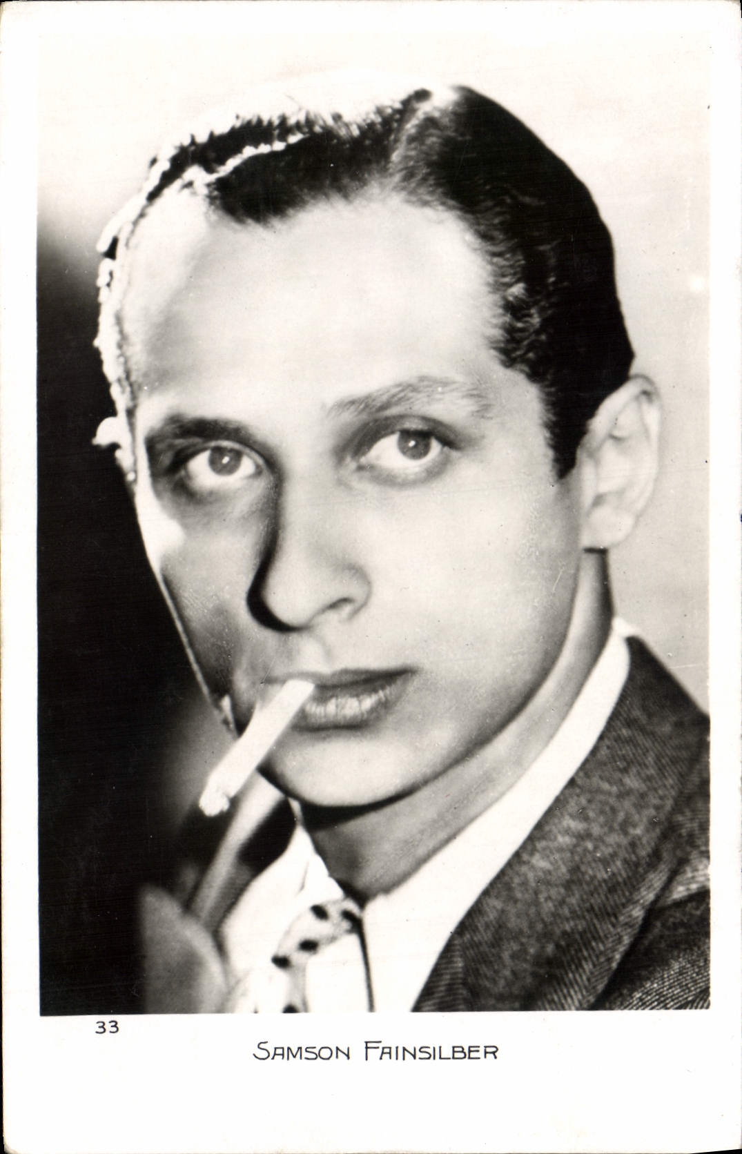 CPM Cinema Samson Fainsilber Cigarette Tabac