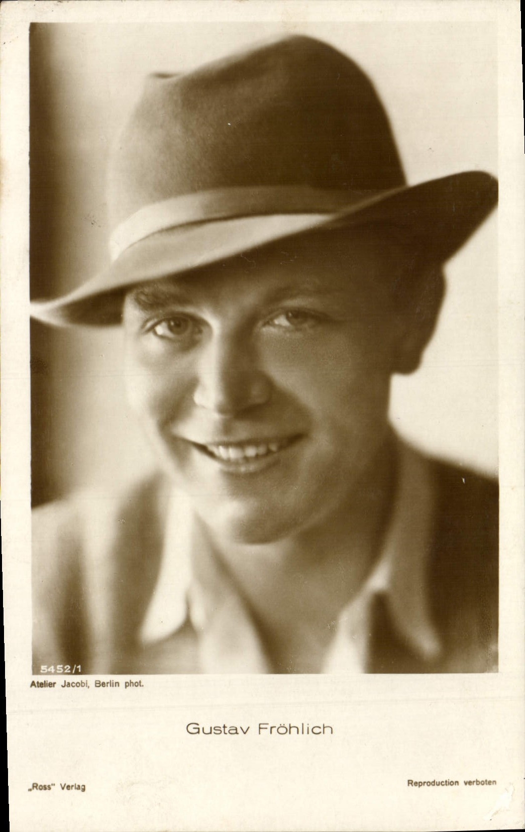 CPM Cinema Gustav Frohlich 