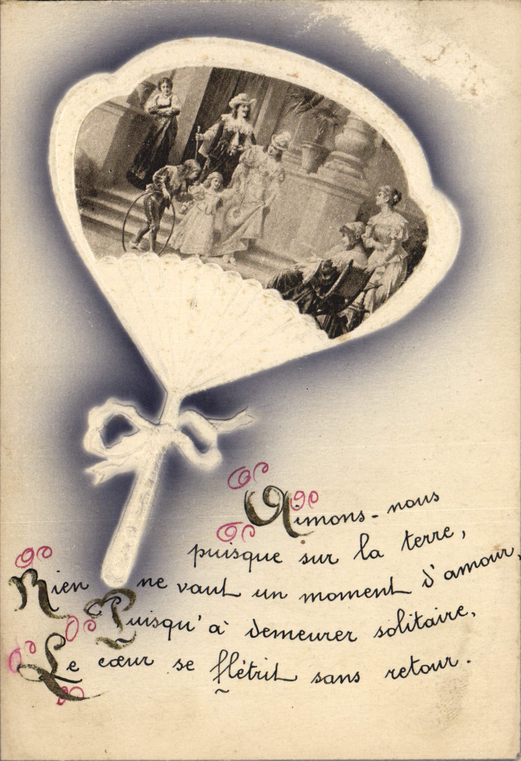 Vintage Postcard Fantasy Child wife Range