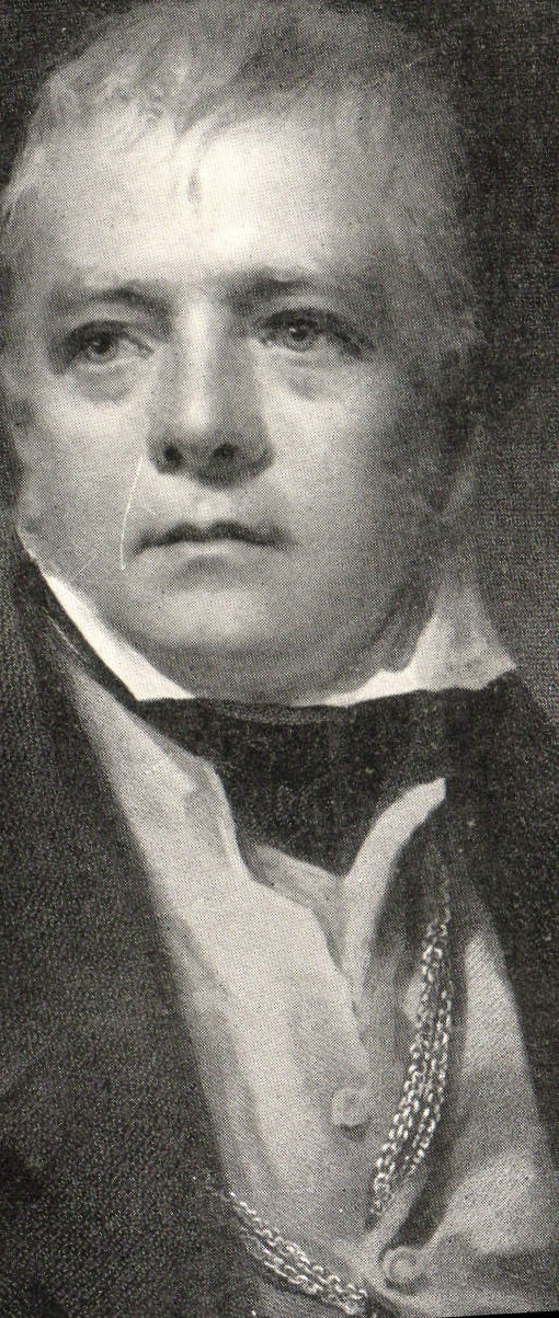 Vintage Postcard Sir Walter Scott