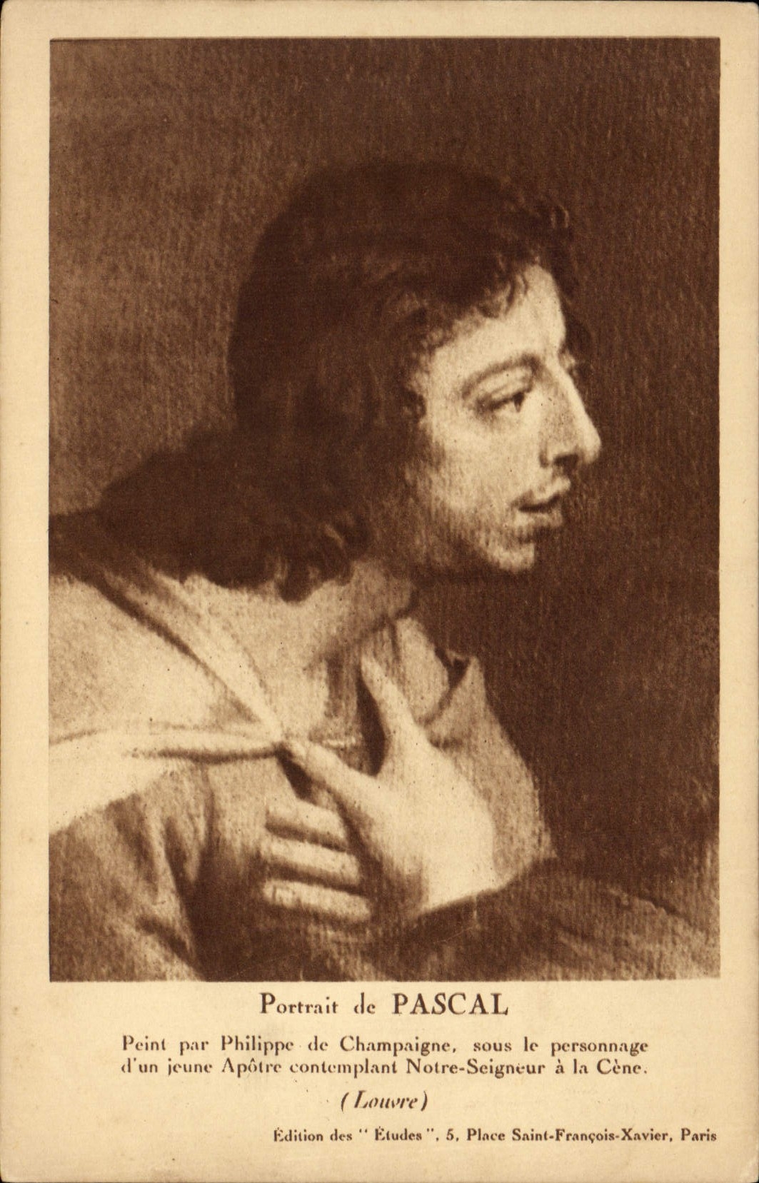 CPA Portrait de Pascal Peint par Philippe de Champagne 