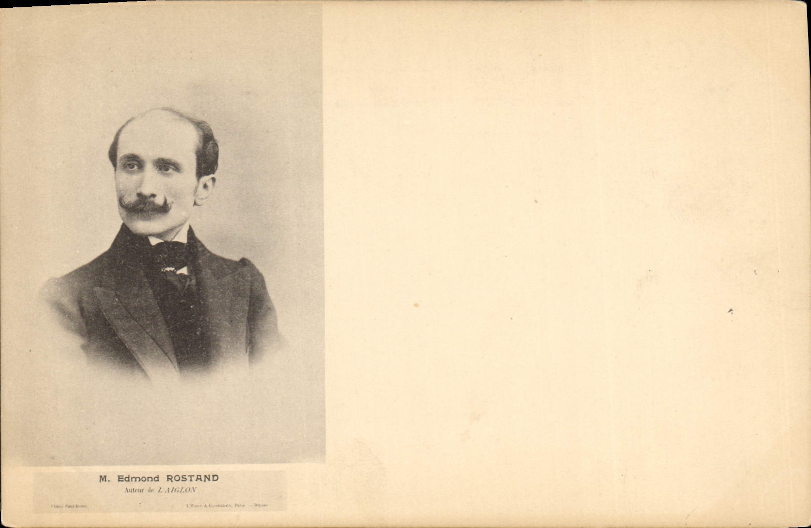 CPA Edmond Rostand Auteur de L'Aiglon 