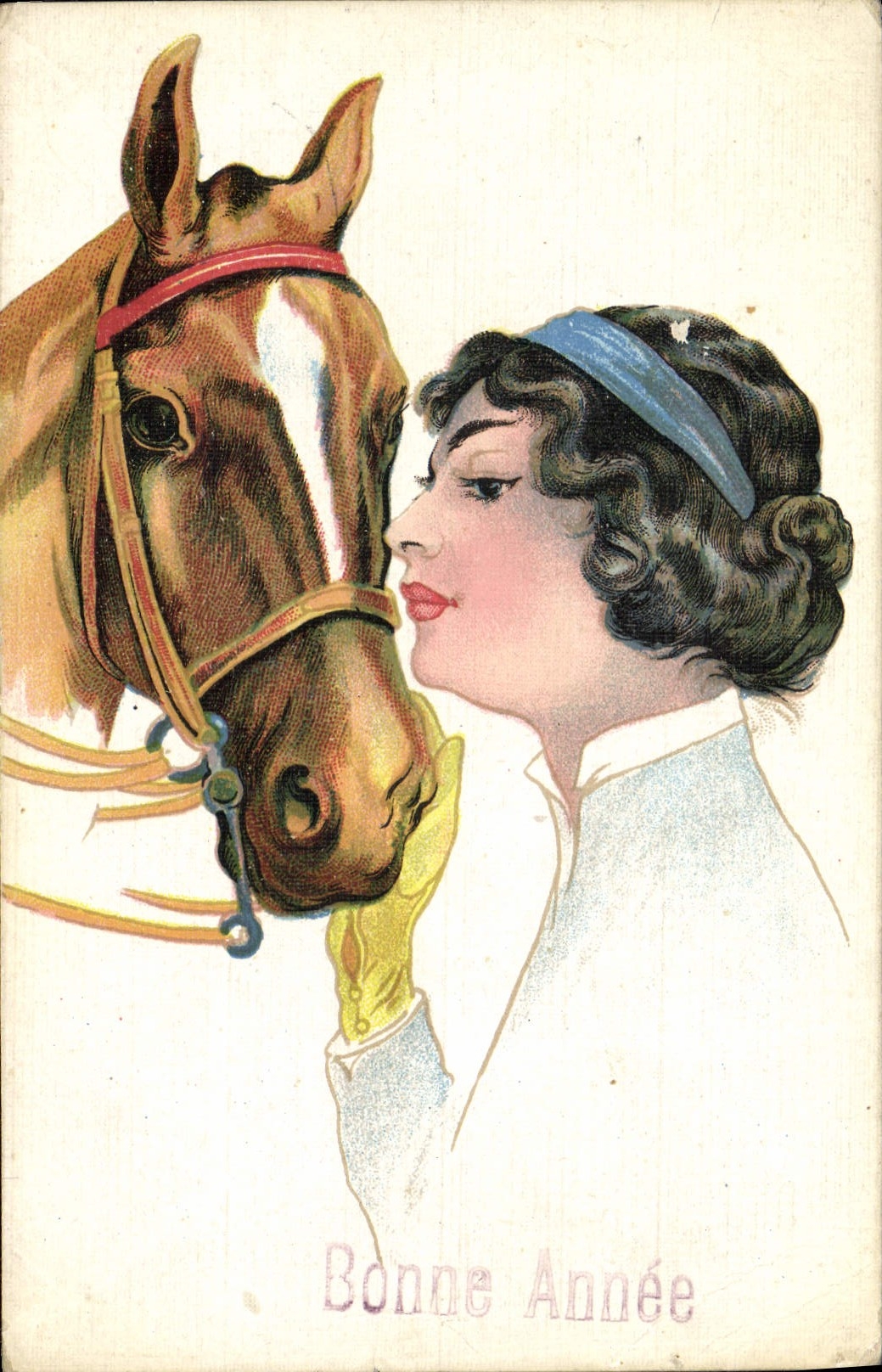 CPA Equitation Hippisme Cheval Femme 