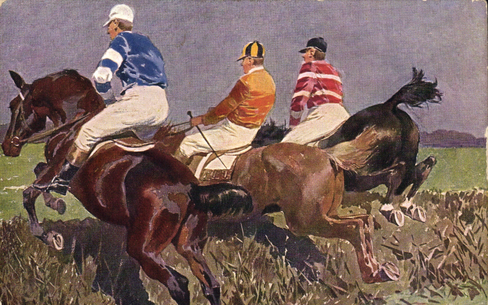 CPA Equitation Hippisme Cheval 