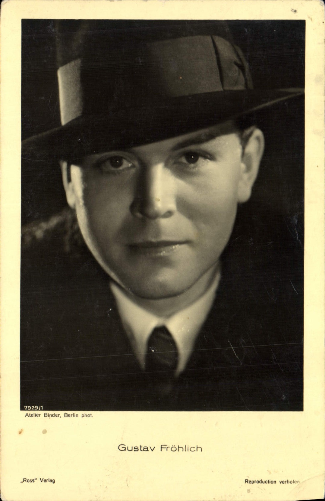 CPM Cinema Gustav Frohlich 