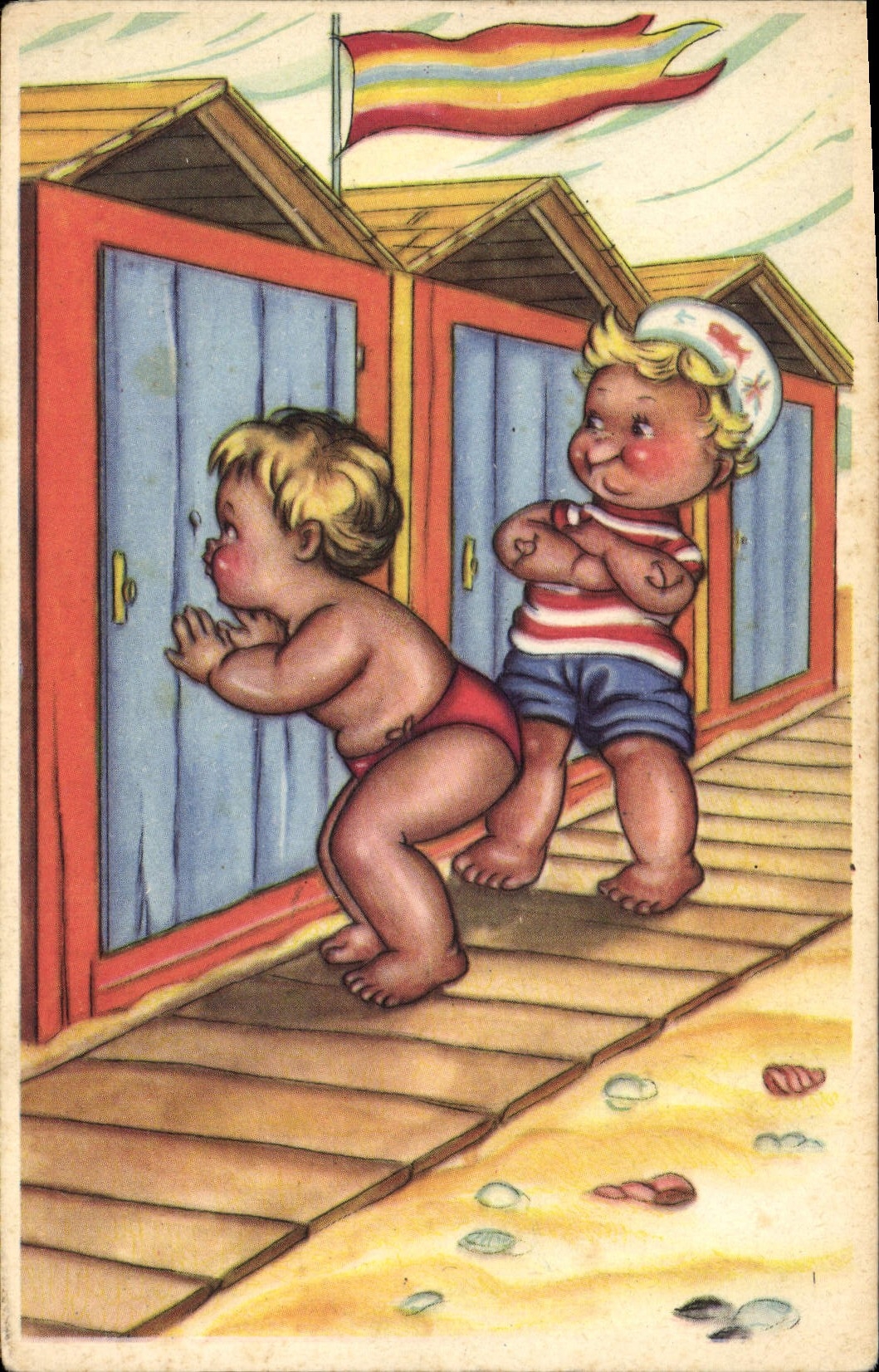 CPA Fantaisie Enfants 